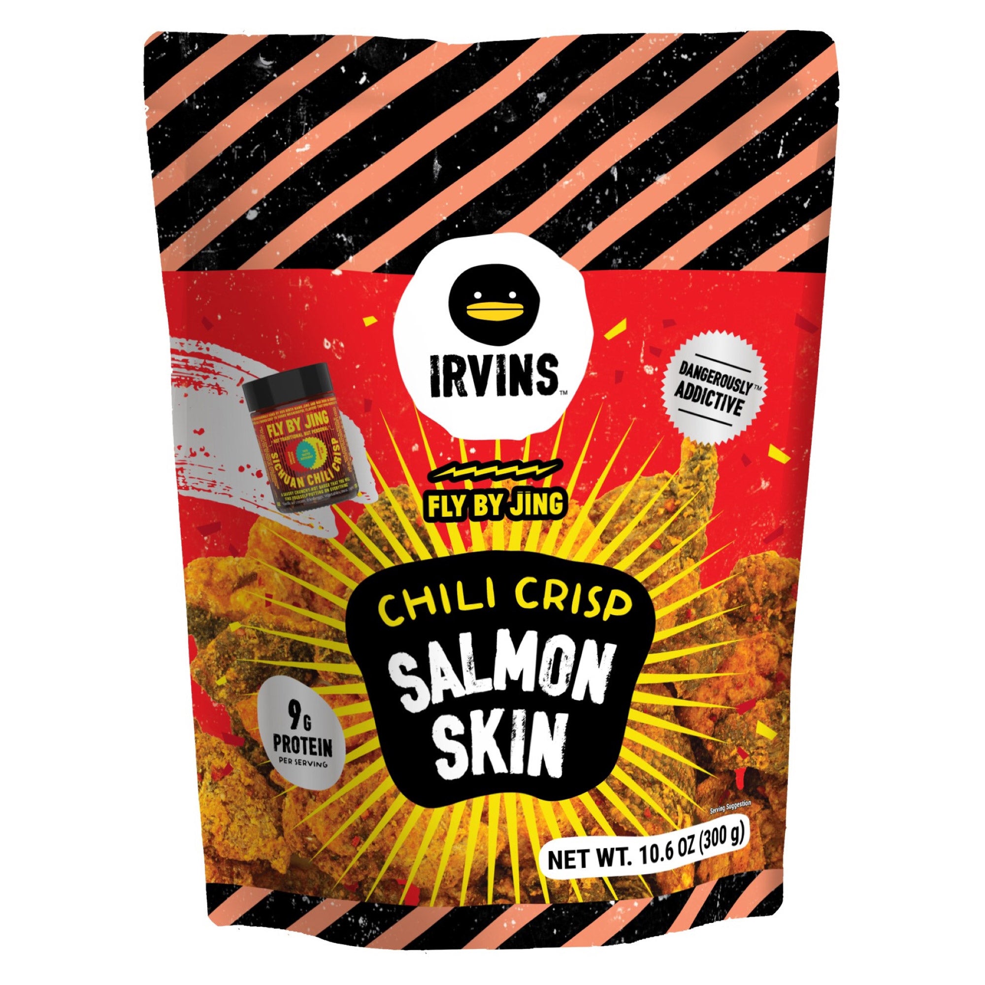IRVINS CHILI CRISP SALMON SKIN 10.6OZ