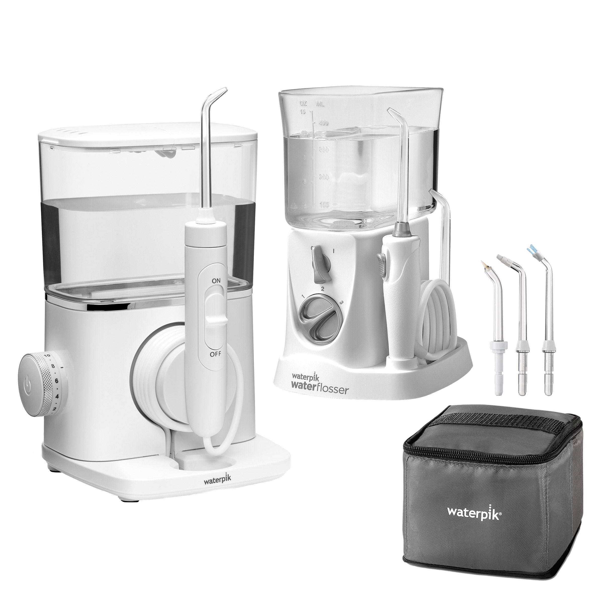 WATERPIK EVOLUTION & NANO WATERFLOSSER COMBO ^