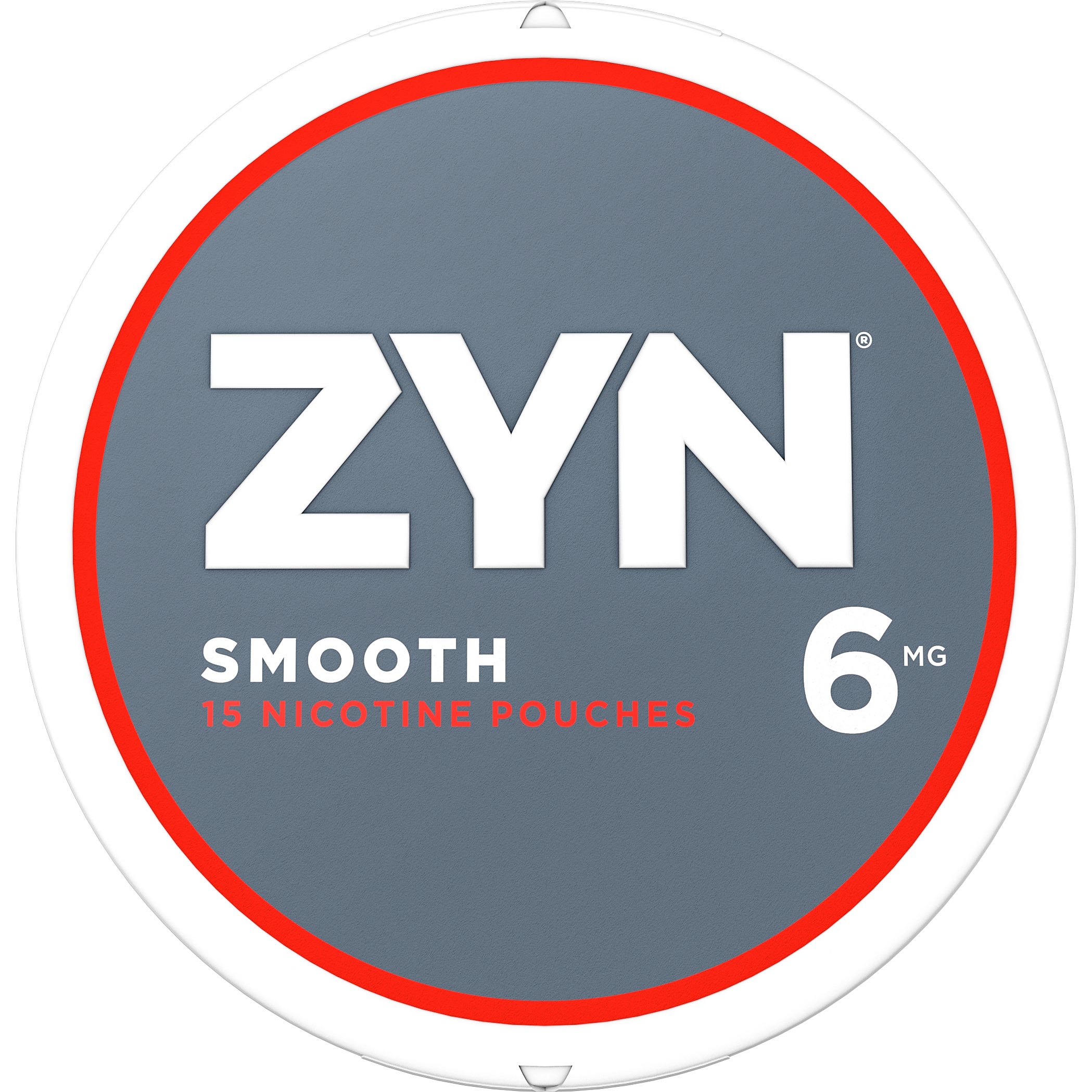 ZYN SMOOTH POUCH 6MG 5/15CT CANS