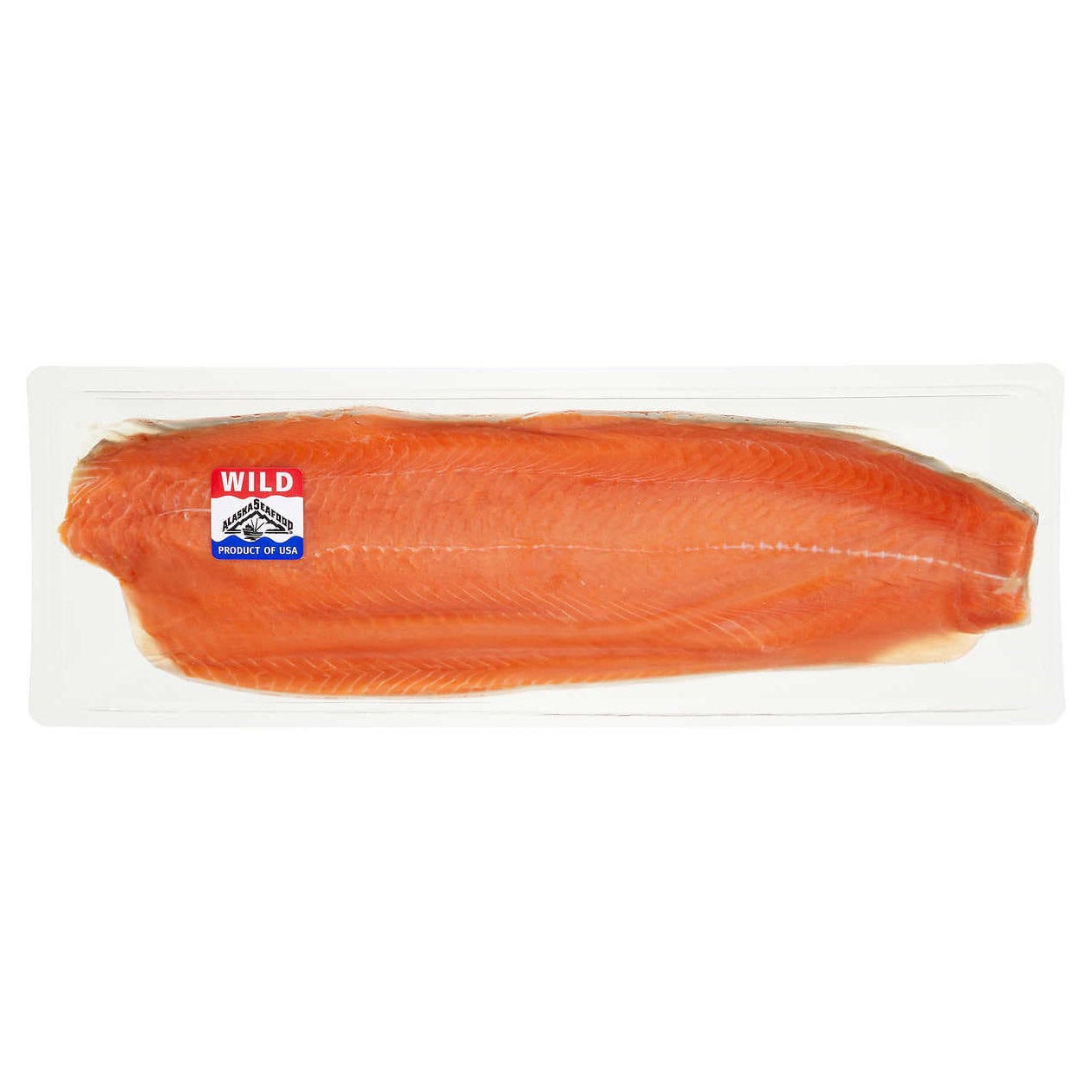 WILD SOCKEYE SALMON FILLET PREVIOUSLY FROZEN PER LB.