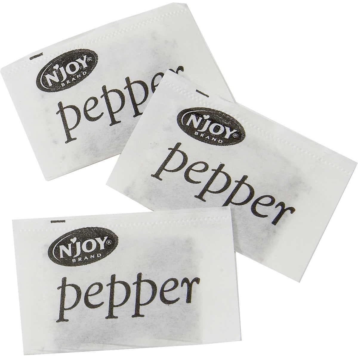 N'JOY PEPPER PACKETS 3000 CT