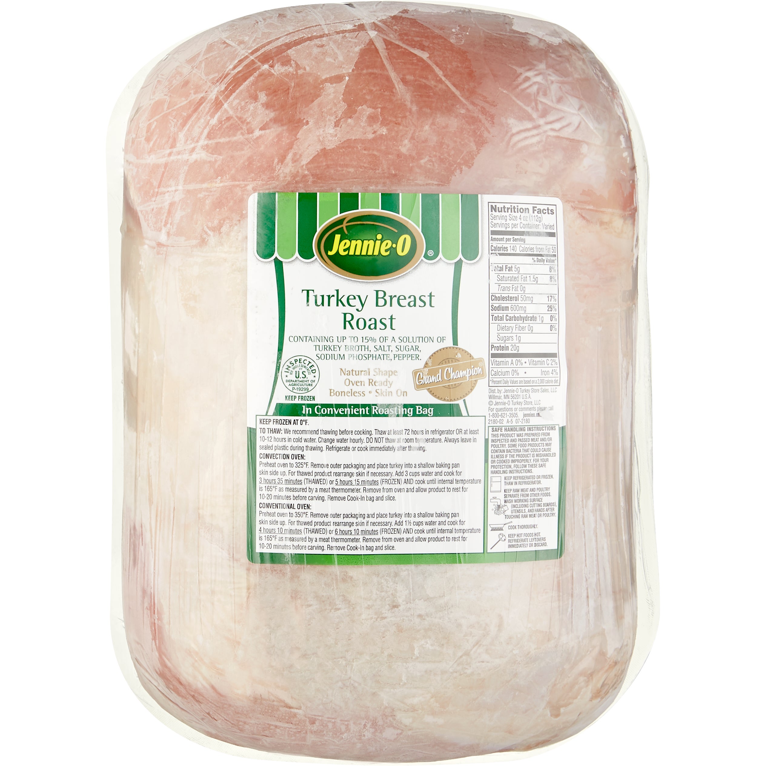 JENNIE-O TURKEY BREAST ROAST PER LB (AVG 11 LB) - Image 1
