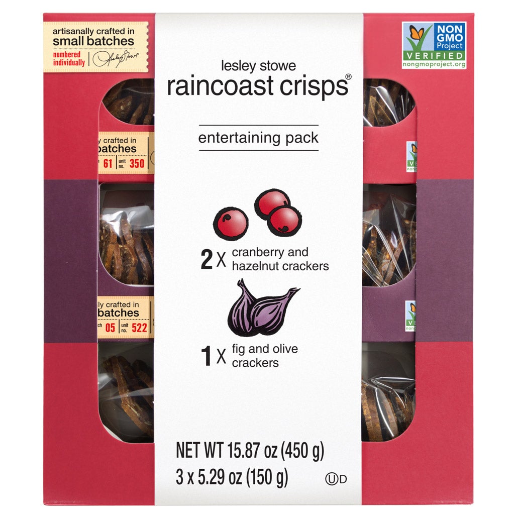 LESLEY STOWE RAINCOAST CRISPS 3/5.29 OZ - Image 1