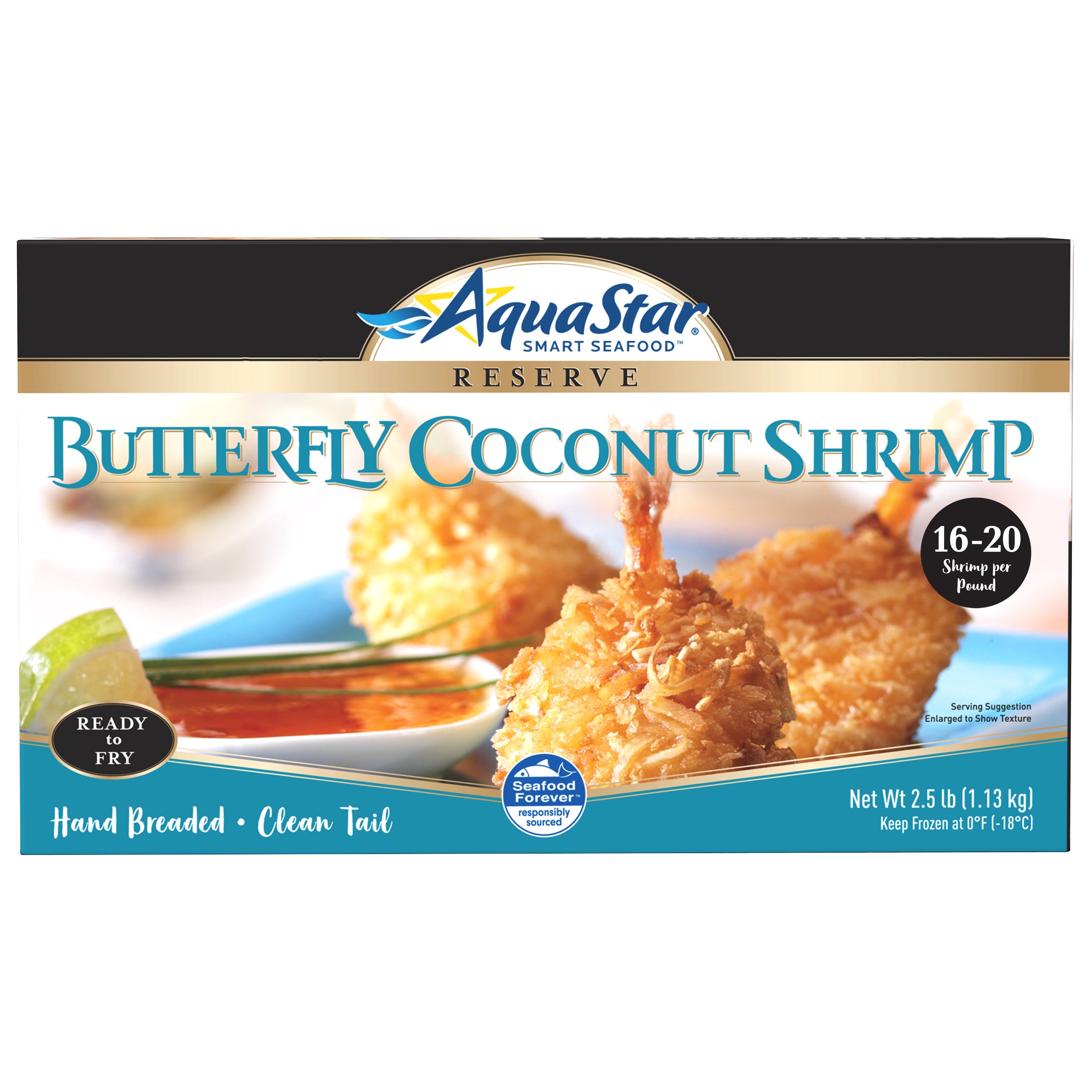 AQUA STAR COCONUT SHRIMP 2.5 LB