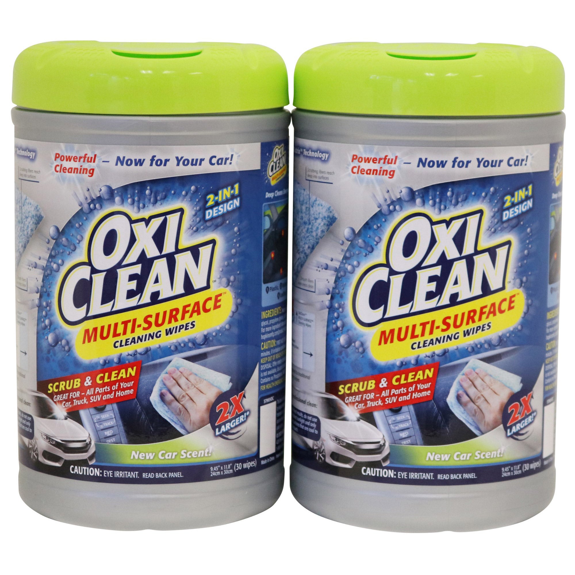 OXI CLEAN 2-PACK 2-SIDED MULTI PURPOSE SCRUB & CLEAN WIPES