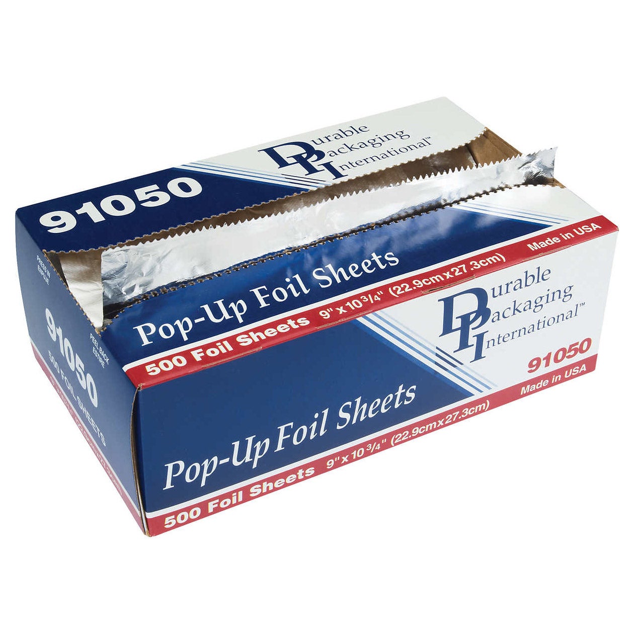 DURABLE PACKAGING 9¨X10.75¨ FOIL SHEETS 500 CT