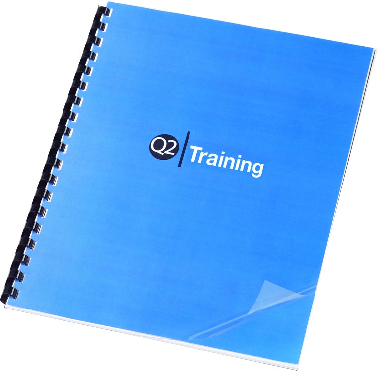 SWINGLINE BINDING COVER, CLEAR 100CT GBC2000041
