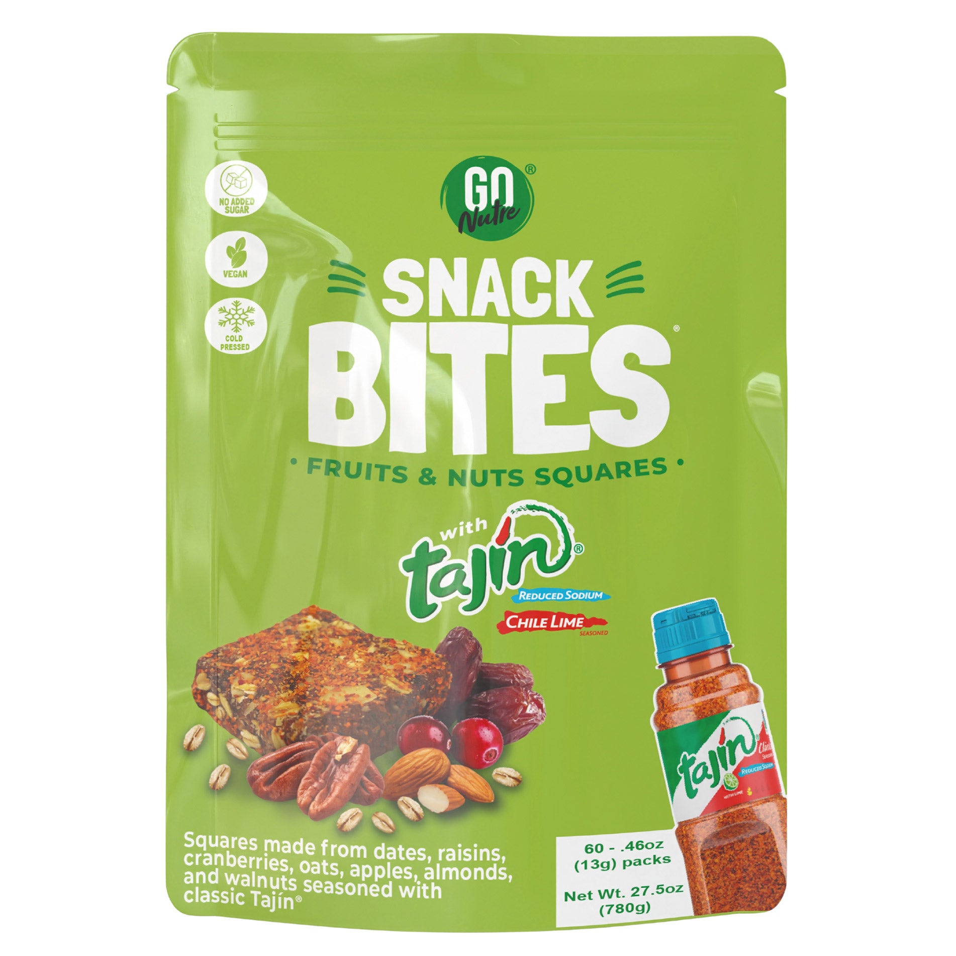 GO NUTRE TAJIN SNACK BITES 27.5OZ