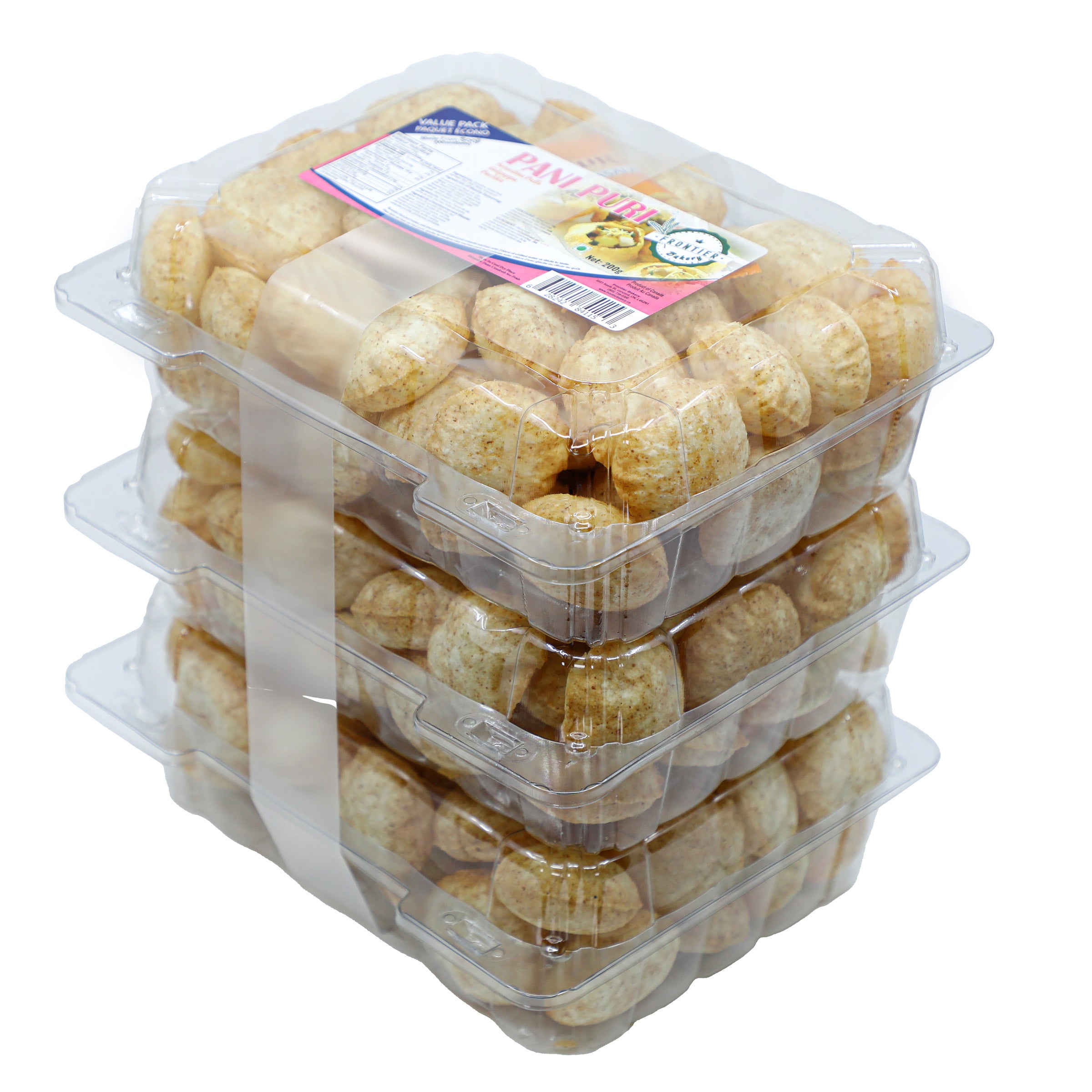 FRONTIER BAKERY PANI PURI 3/7.05 OZ