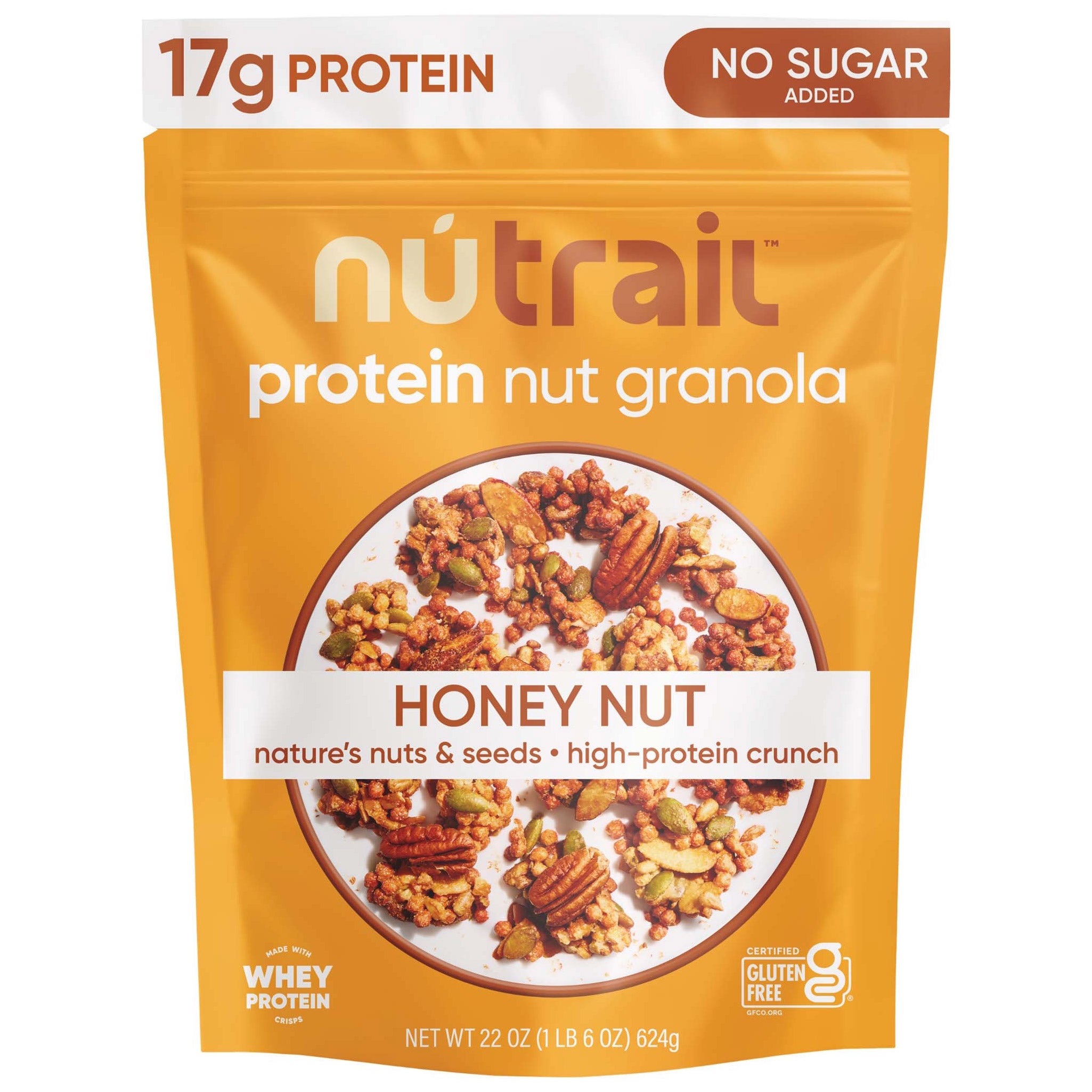 NU TRAIL HONEY NUT GRANOLA 22 OZ - Image 1