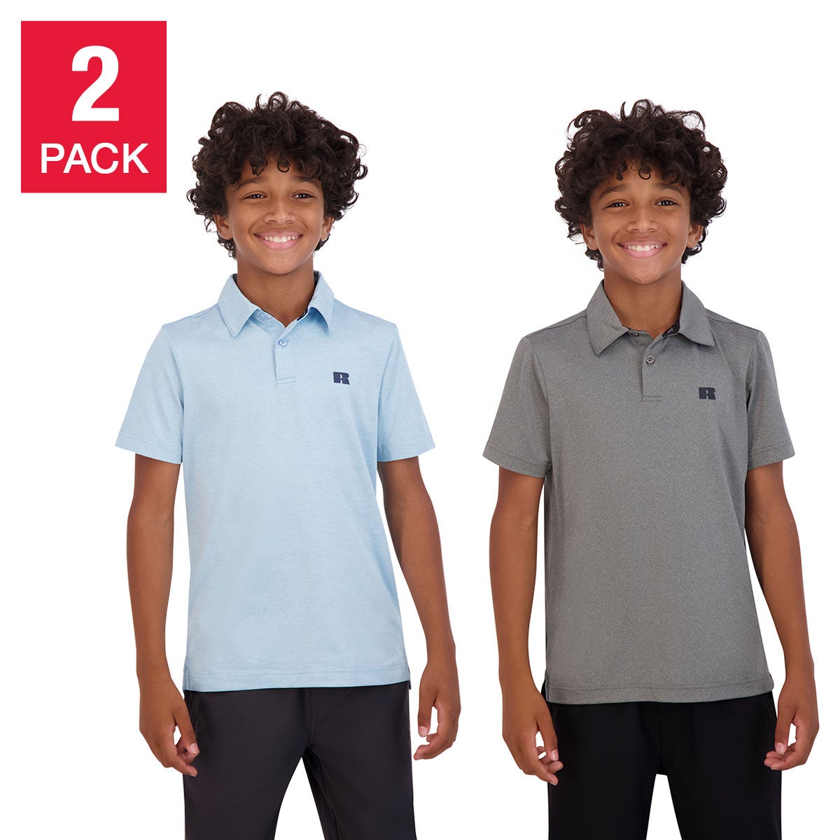 RUSSELL YOUTH 2PK POLO FY 24 - Image 1