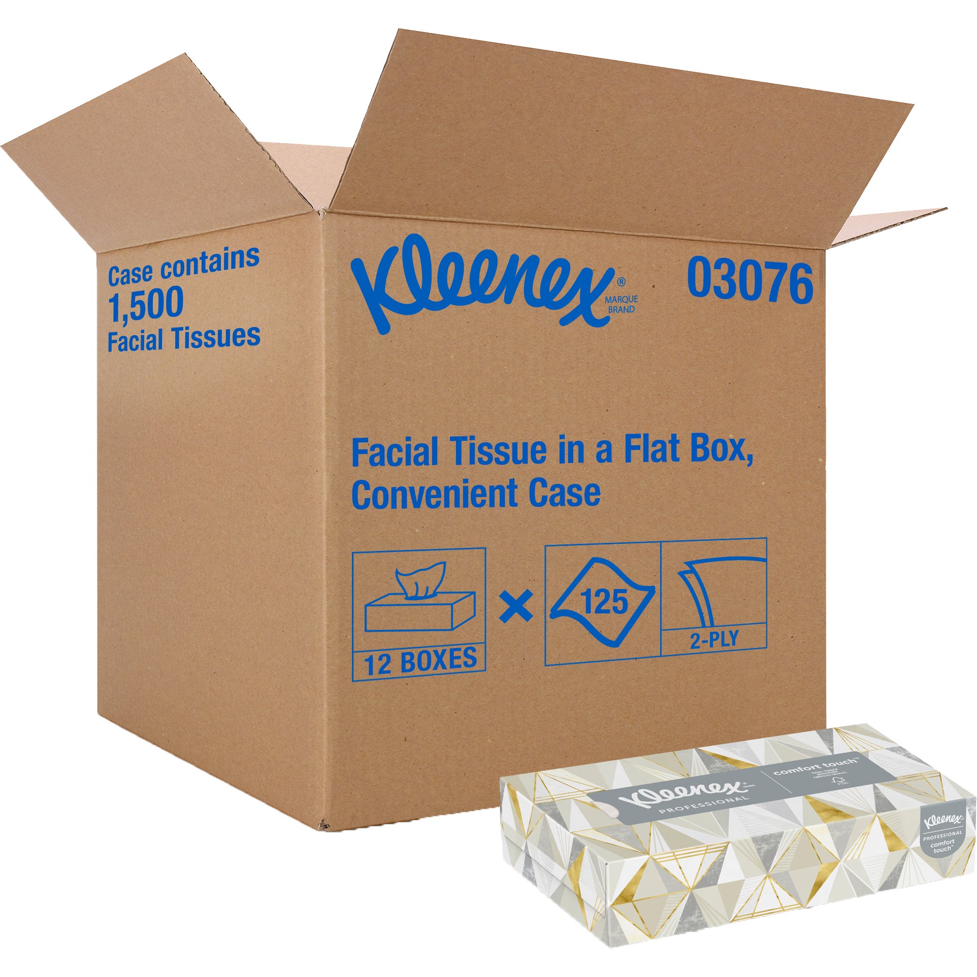 KLEENEX* POP-UP BOX USS ITEM KCC03076 - Image 1
