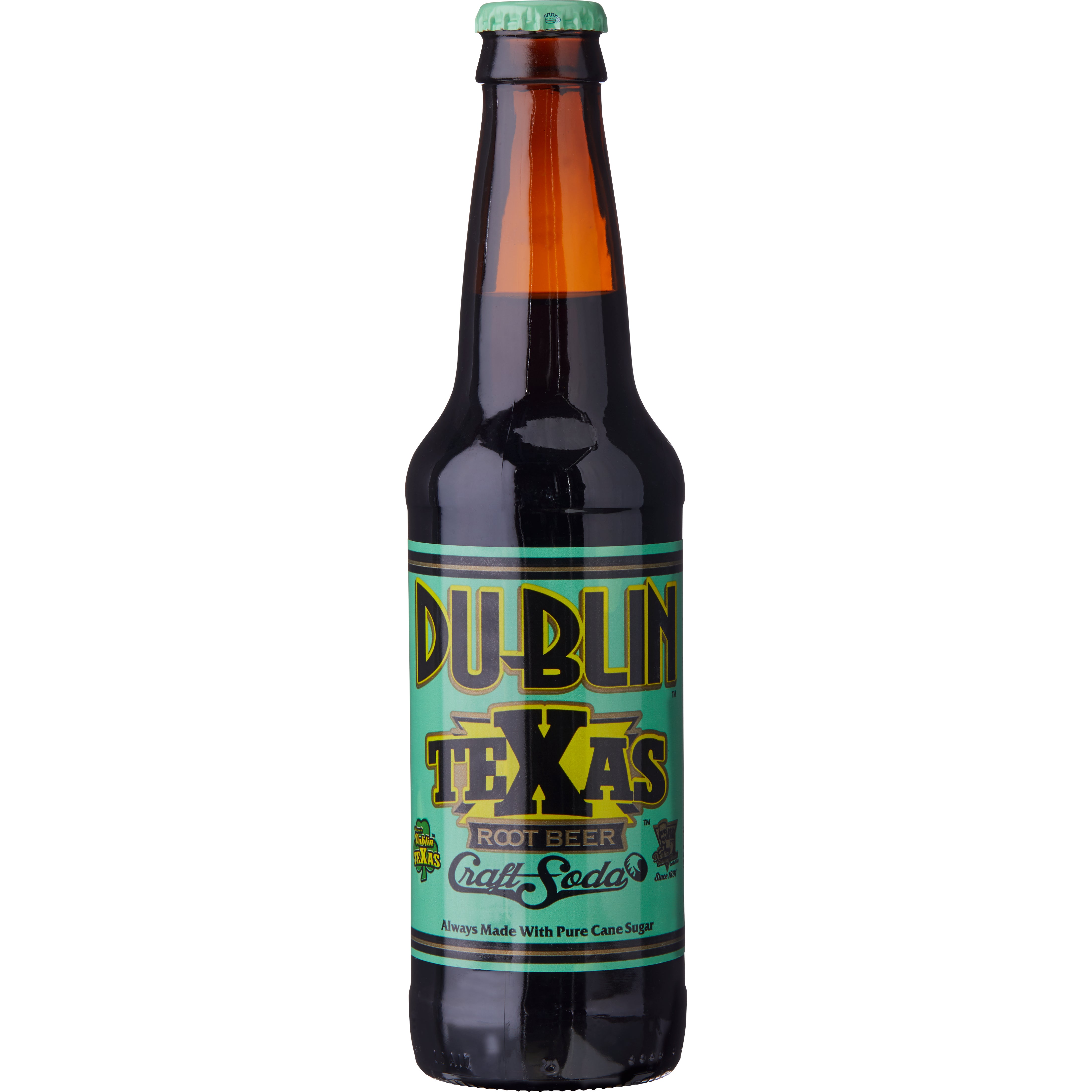 DUBLIN CRAFT SODA TEXAS ROOT BEER 24 / 12 OZ