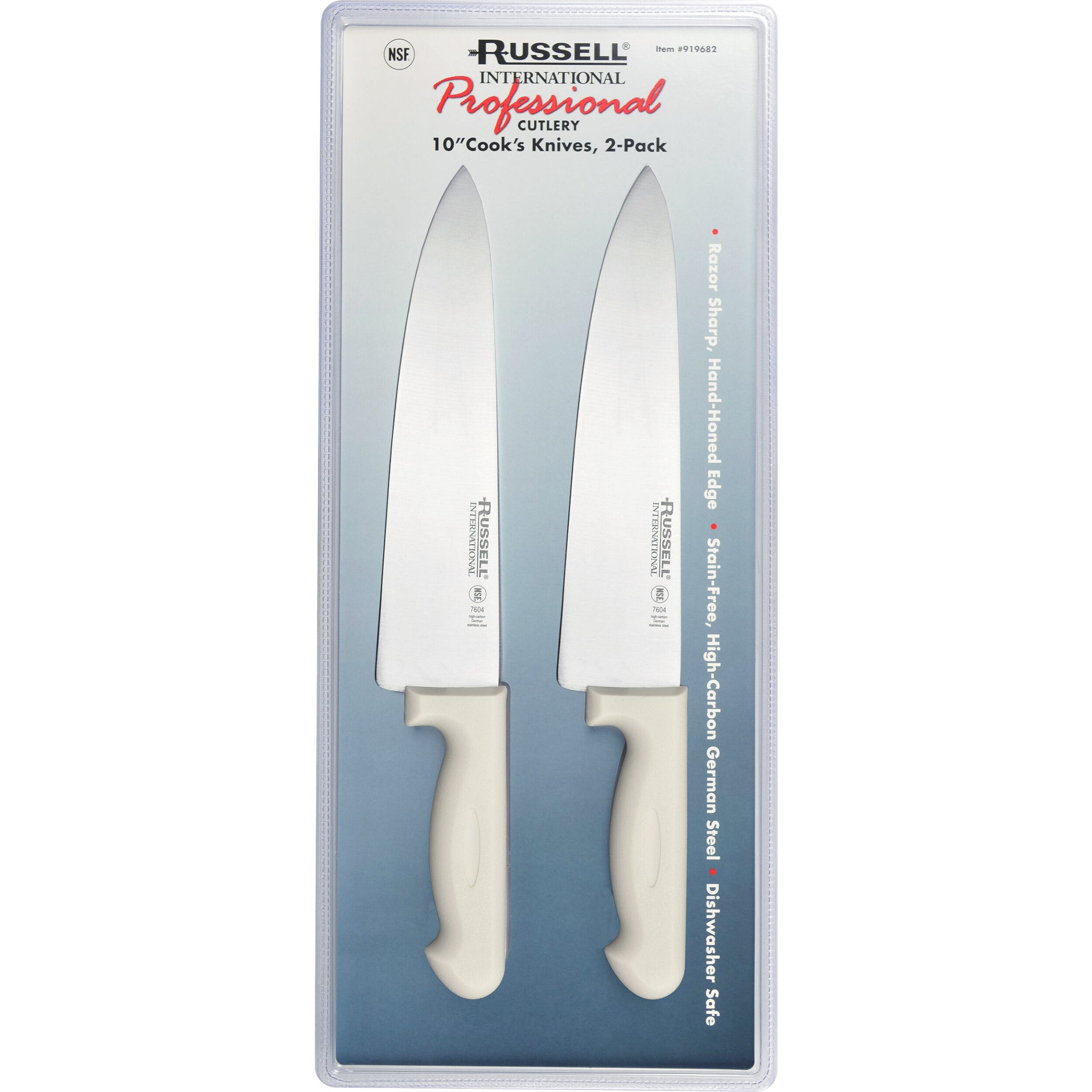 RUSSELL INTERNATIONAL 10¨ COOK'S KNIFE 2 PACK