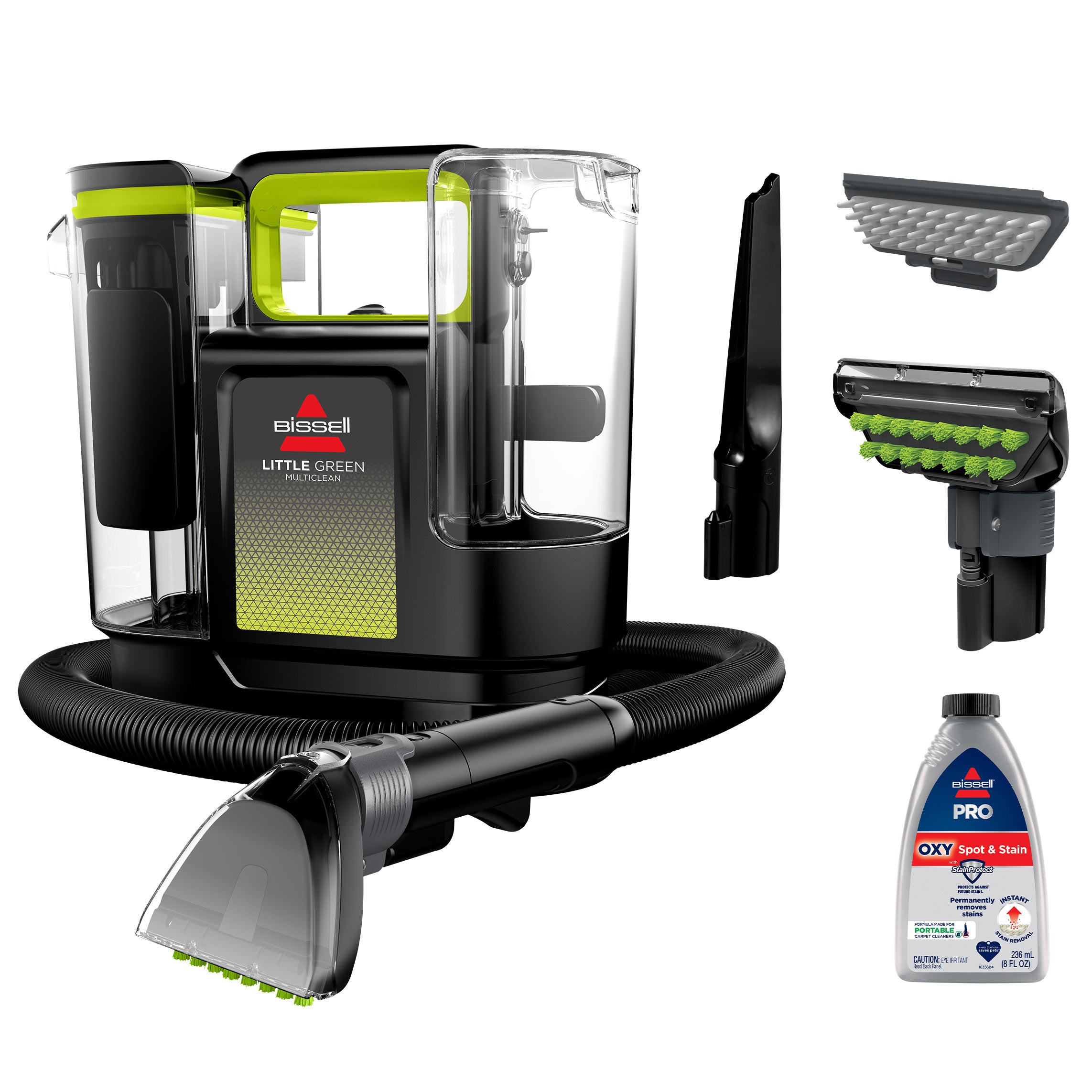 BISSELL LITTLE GREEN MULTICLEAN PORTABLE DEEP CLEANER ^ - Image 1