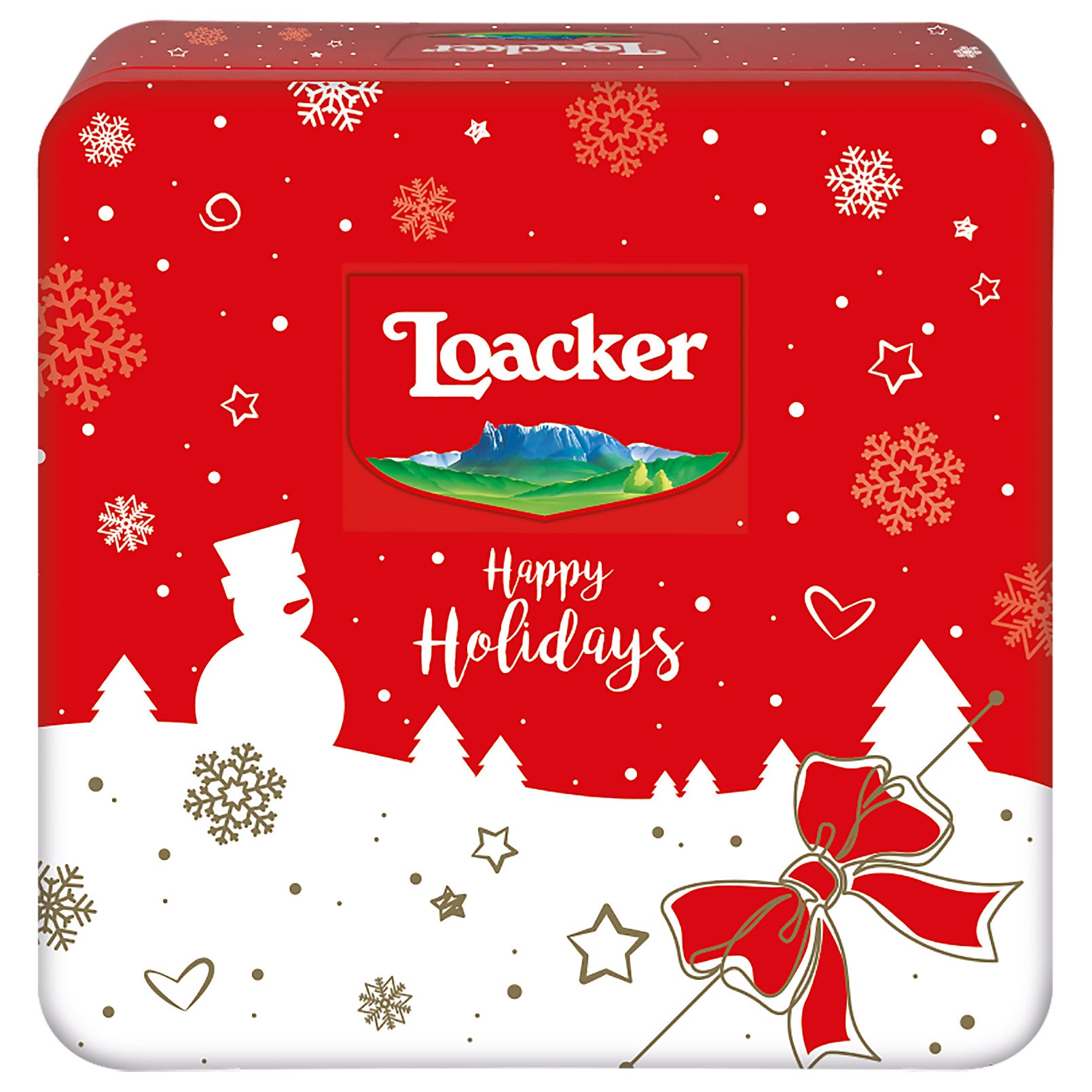 LOACKER HOLIDAY VARIETY TIN 10.85 OUNCES