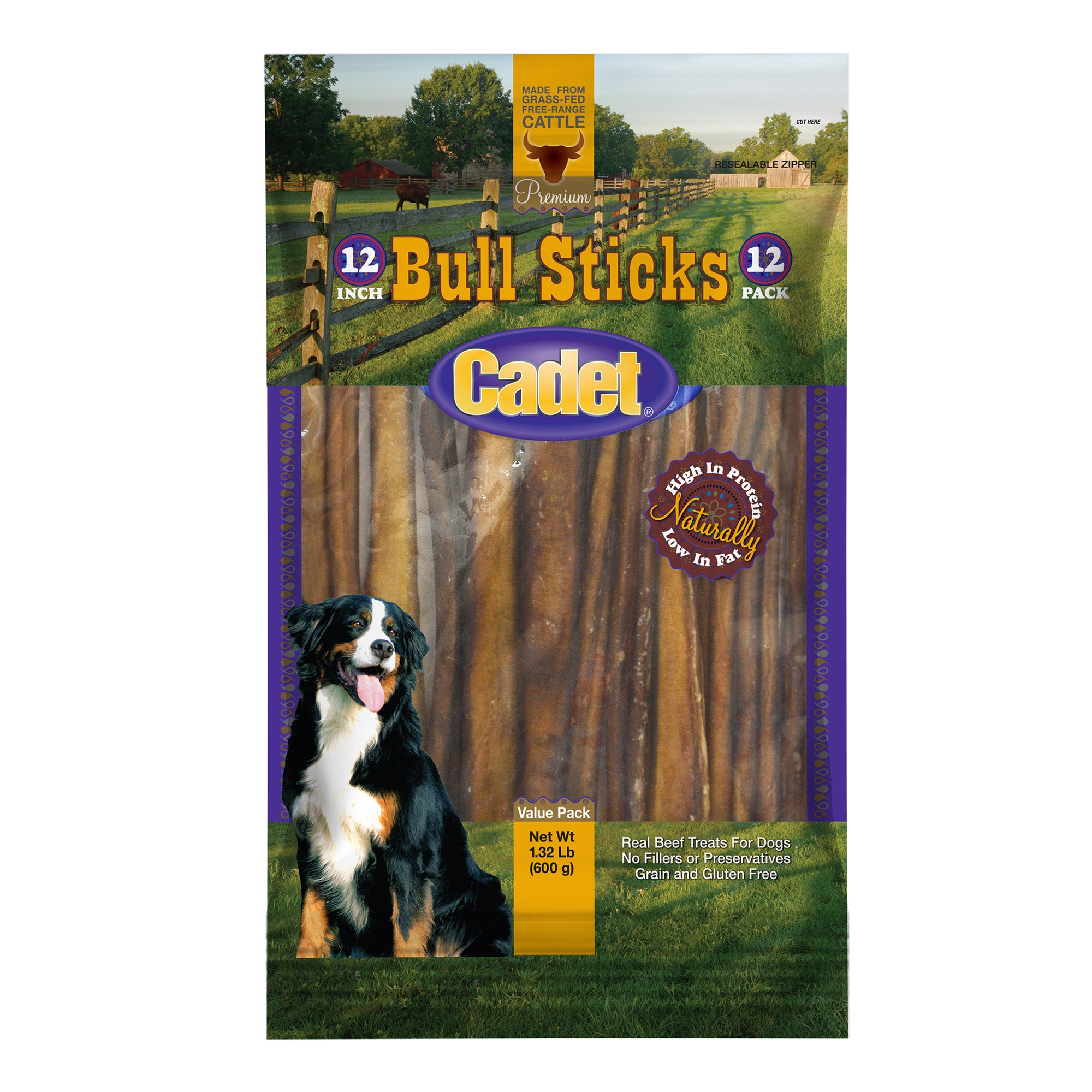 CADET BULLY STICKS 12 PK (1.32 LBS) - Image 1