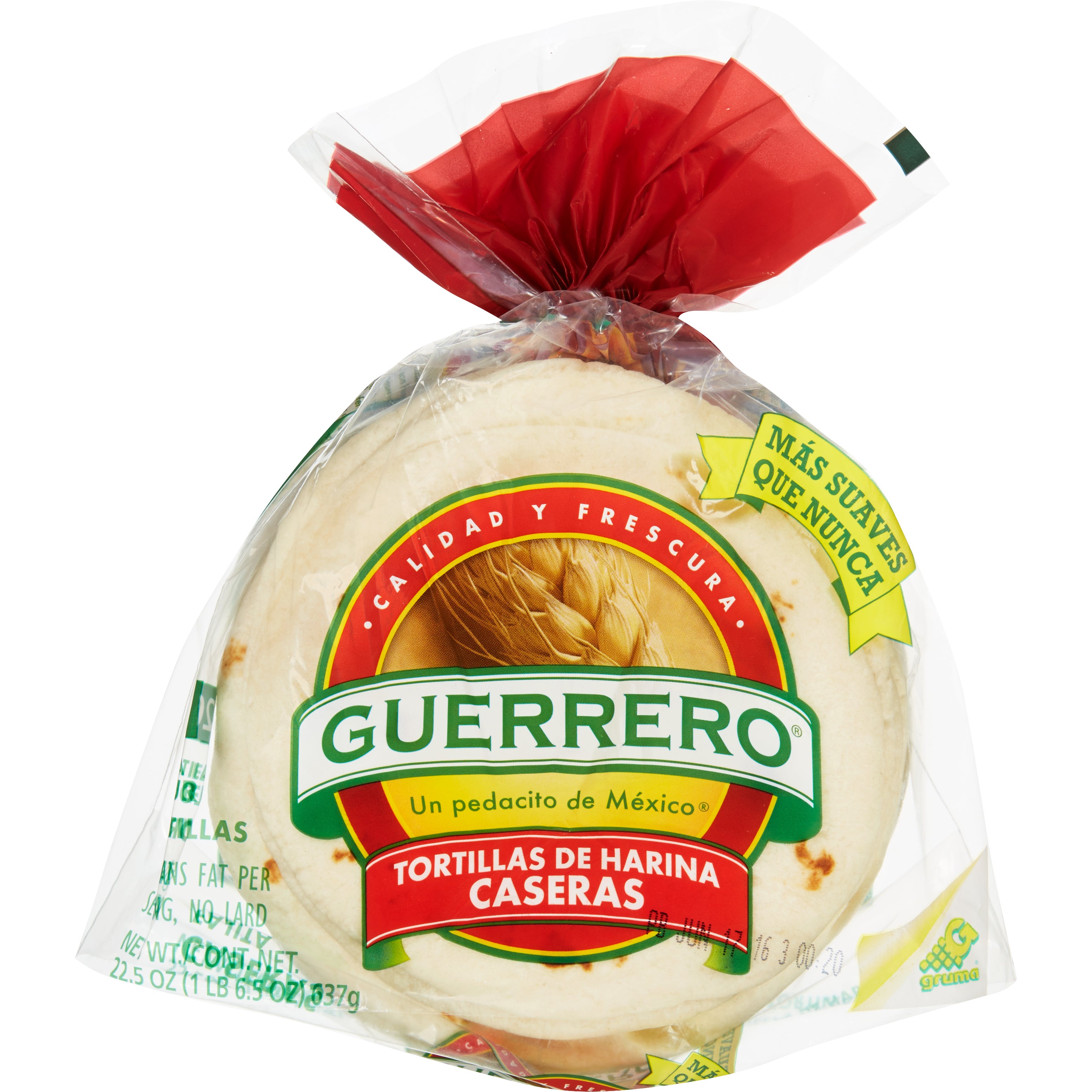 GUERRERO 6¨ FLOUR TORTILLAS 20 CT