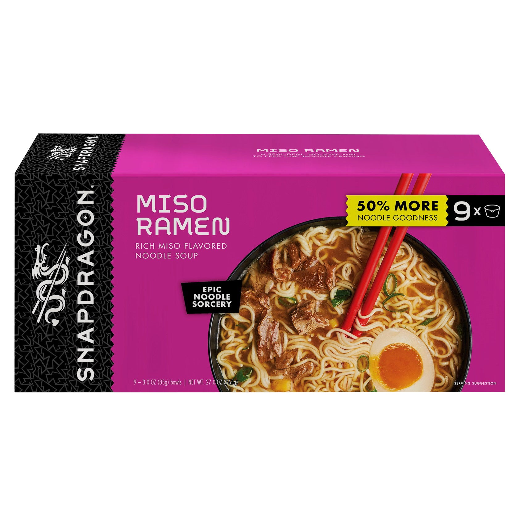 SNAPDRAGON MISO RAMEN BOWLS 9/3 OZ