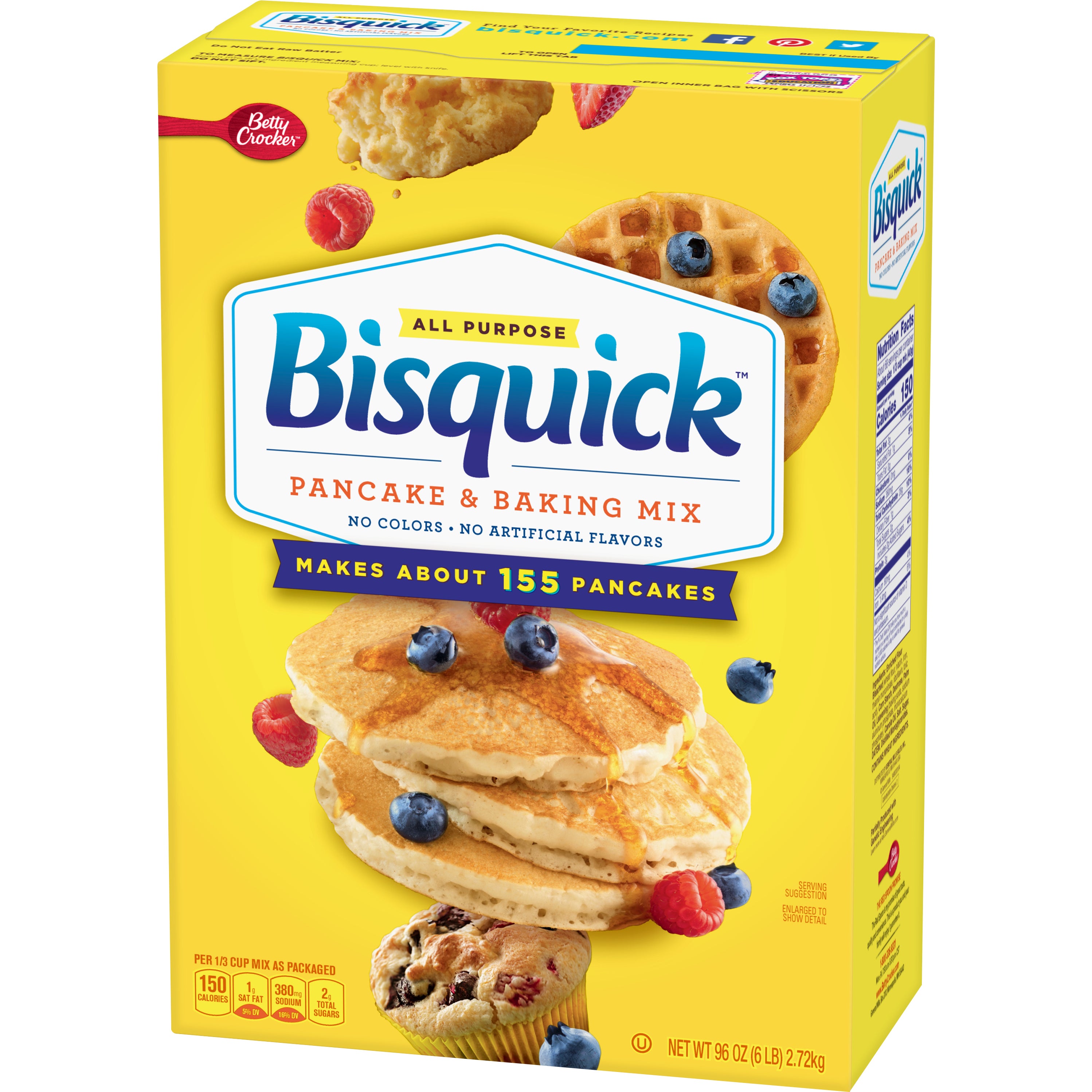 BISQUICK ORIGINAL PANCAKE & BAKING MIX 6 LBS