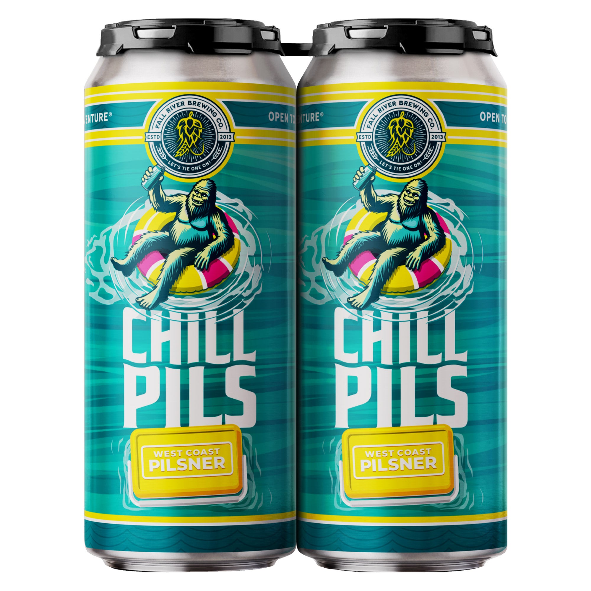 FALL RIVER BREWING CHILL PILS PILSNER 4/16 OZ CAN