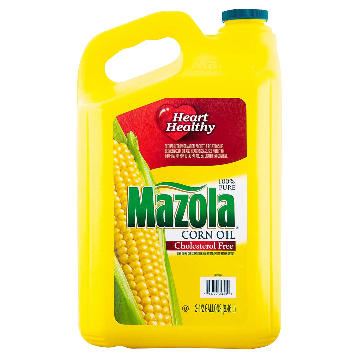 MAZOLA 100% CORN OIL 2.5 GALLON CONTAINER - Image 1