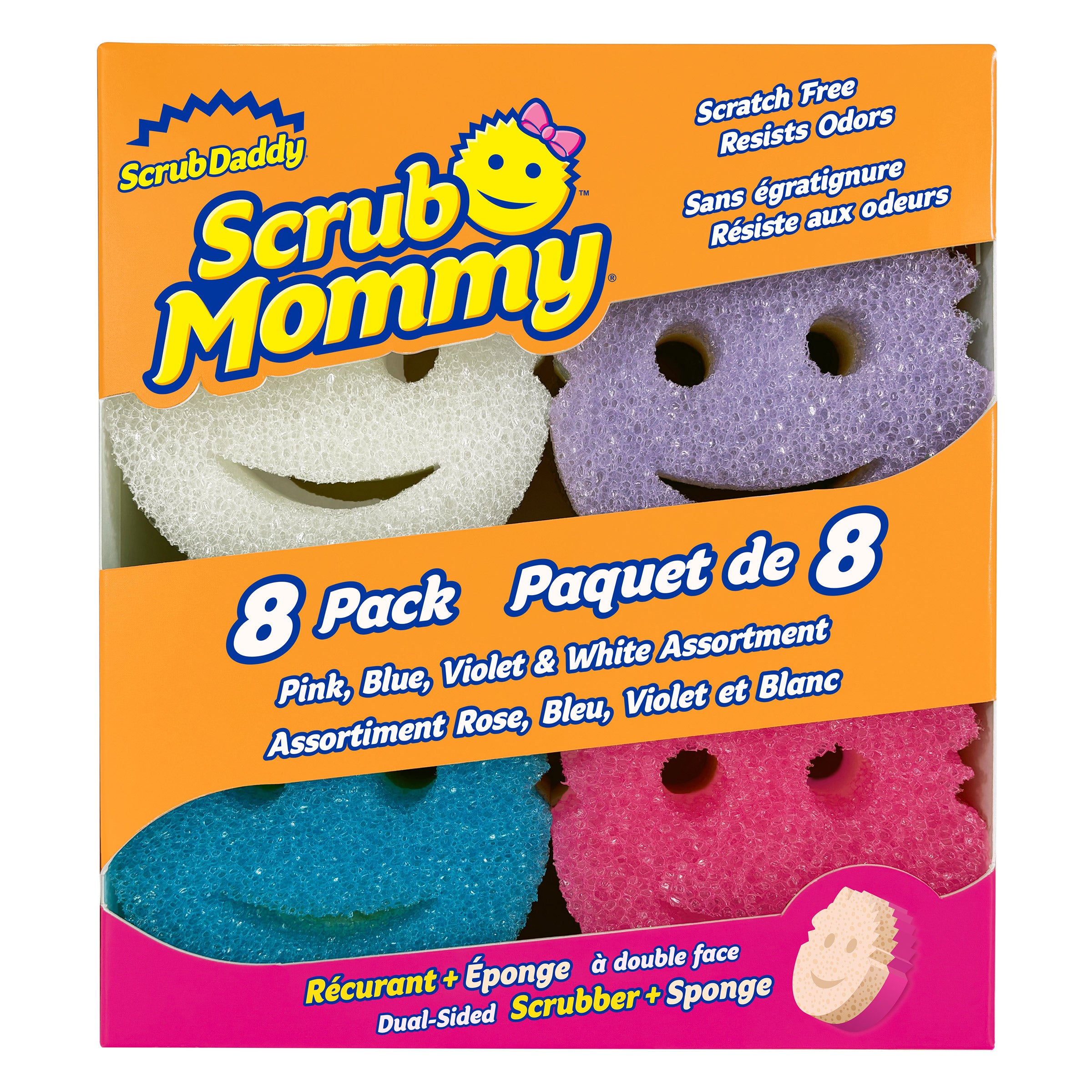 SCRUB MOMMY VARIETY PACK 8 COUNT