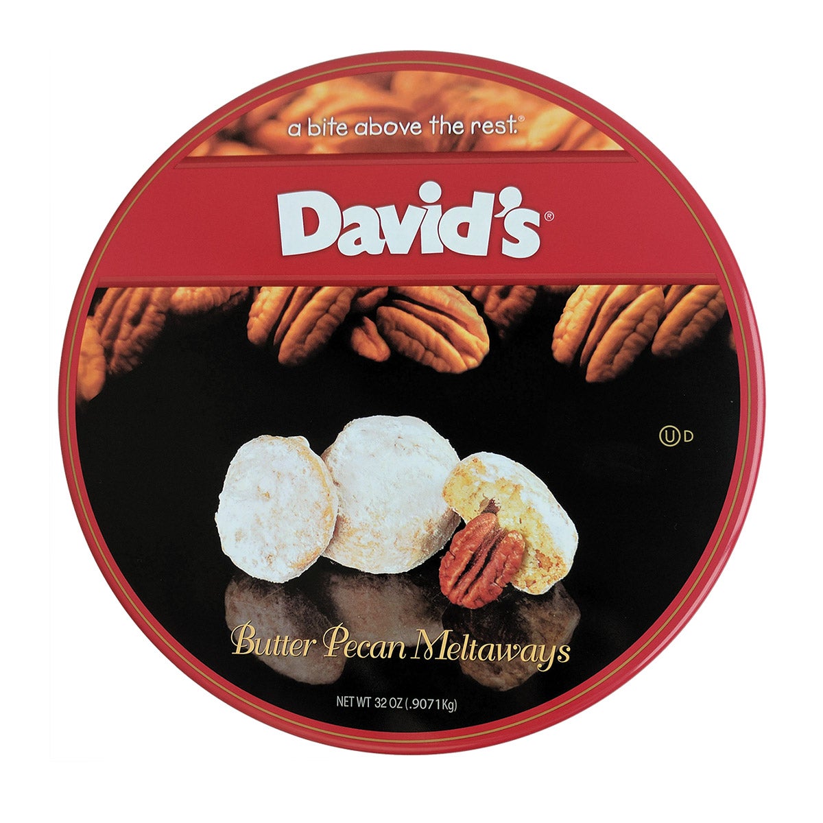 DAVID'S BUTTER PECAN MELTAWAYS 32 OUNCES