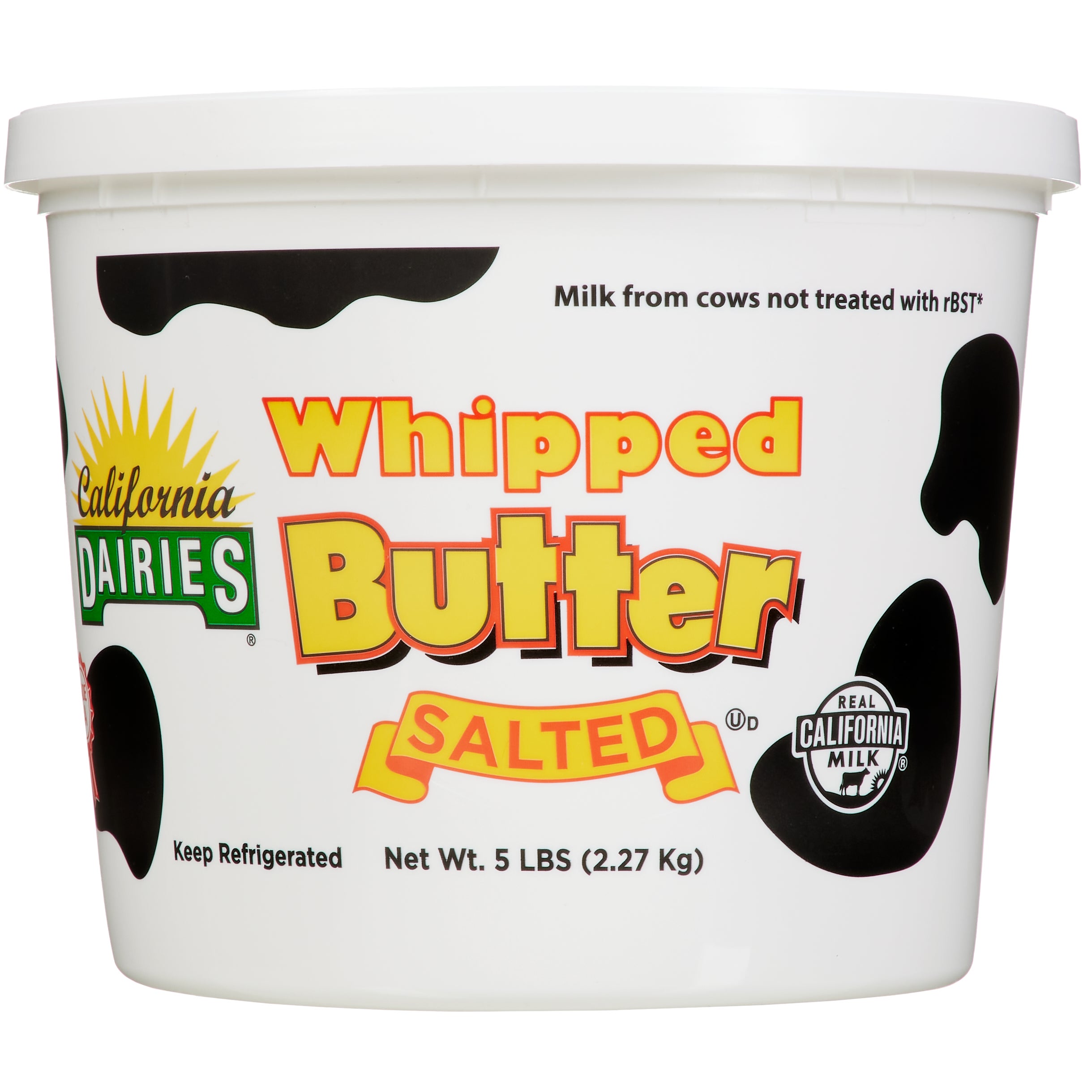 CALIFORNIA DAIRIES WHIPPED BUTTER 5 LBS - Image 1