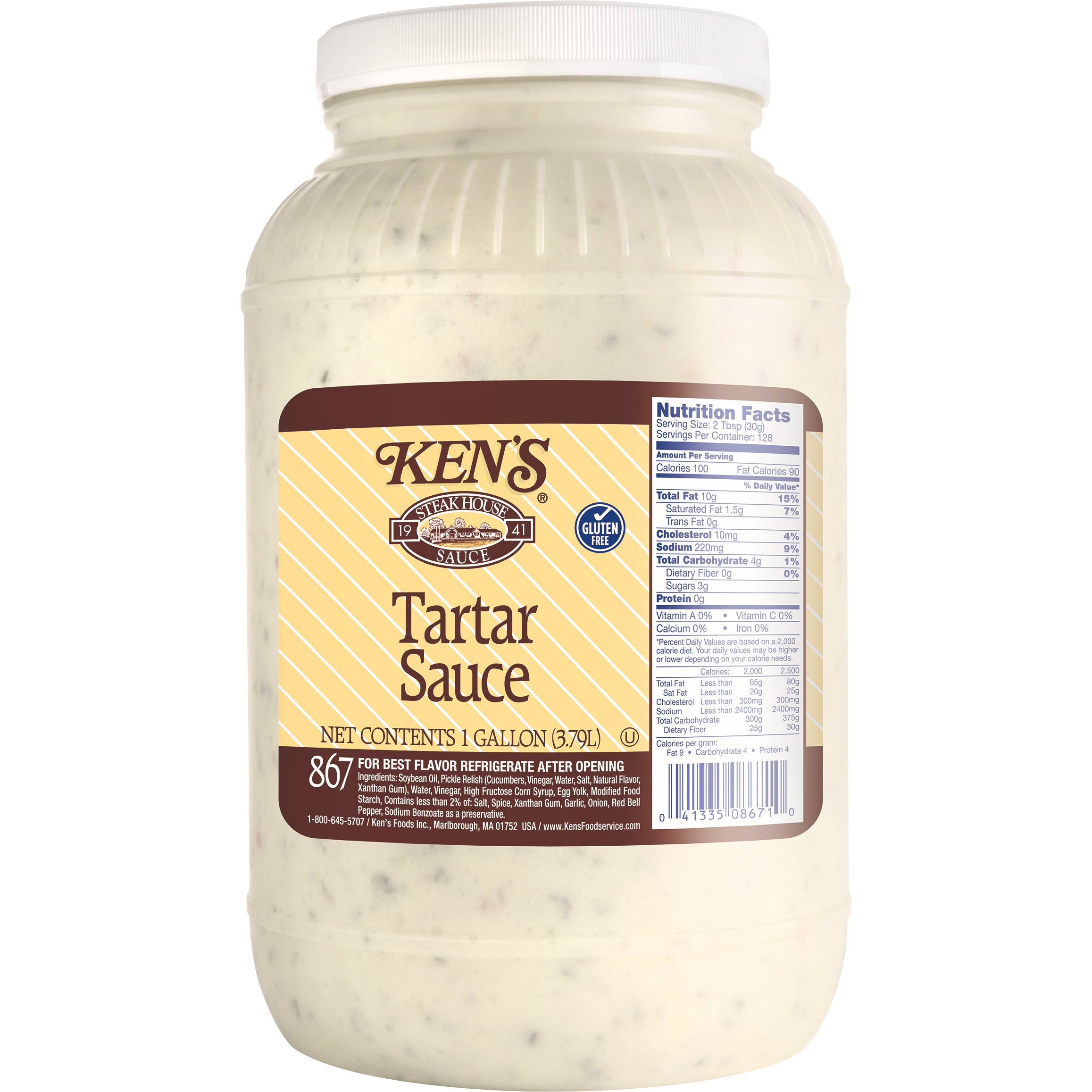 KEN'S TARTAR SAUCE 1 GAL