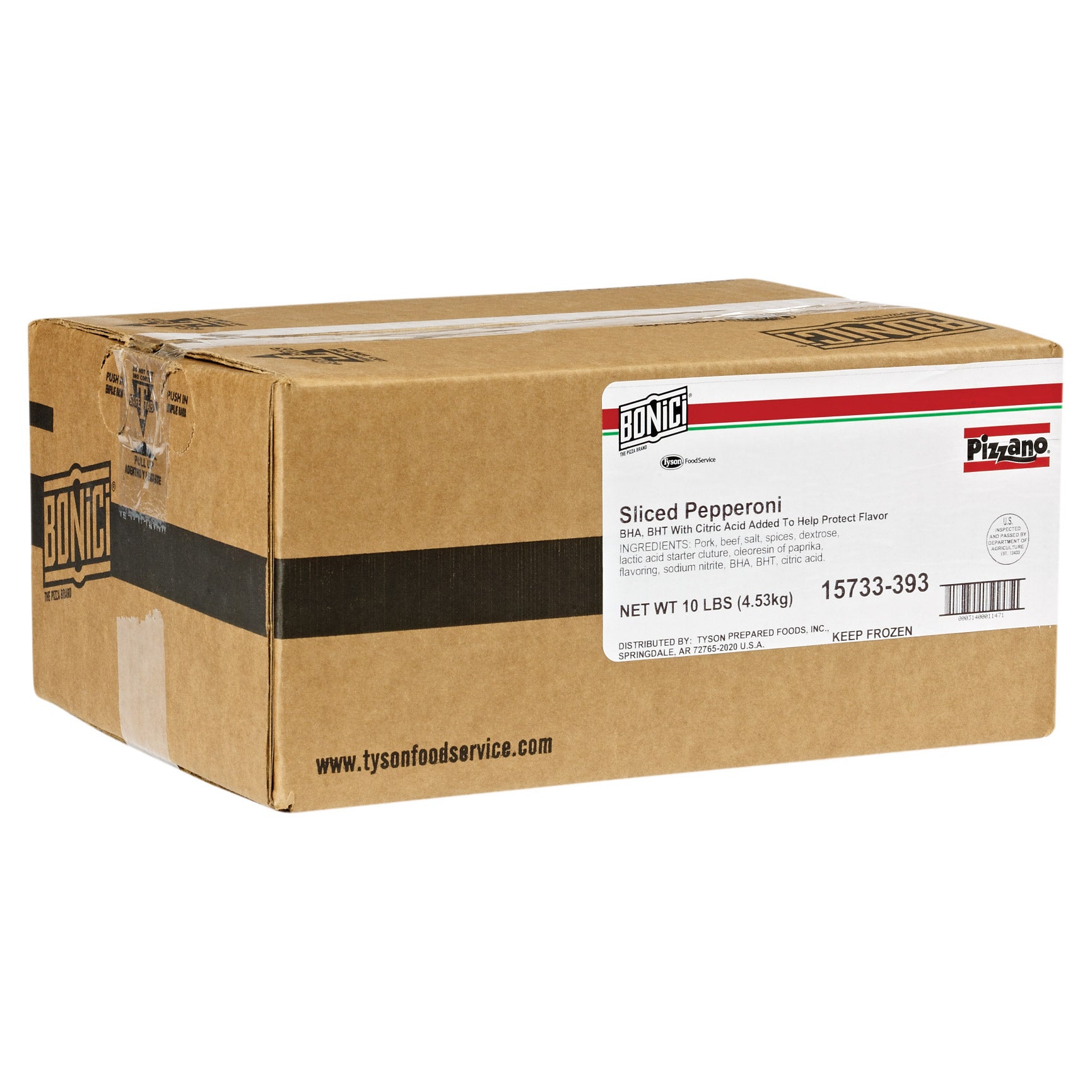 HILLSHIRE SLICED PEPPERONI 10 LB - Image 1