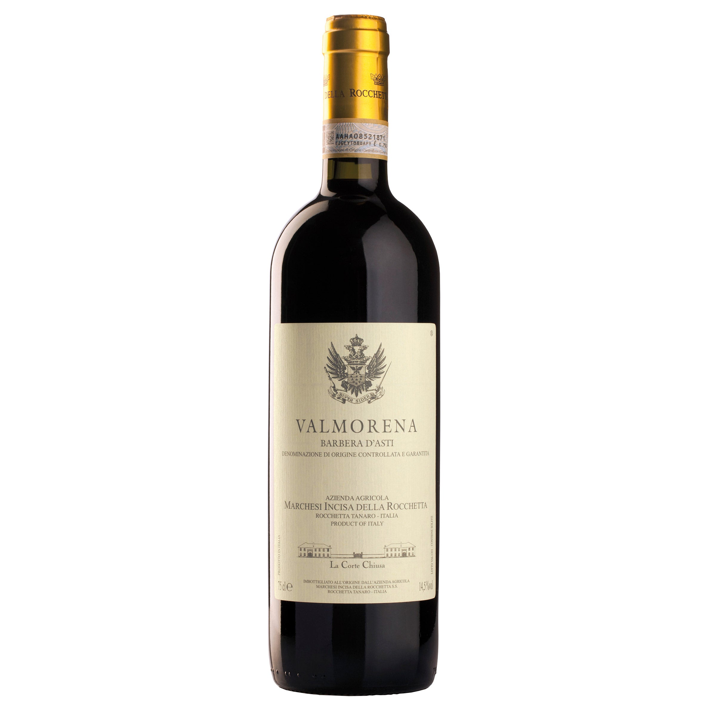 VALMORENA MARCHESI BARBERA ASTI, ITALY 750ML - Image 1