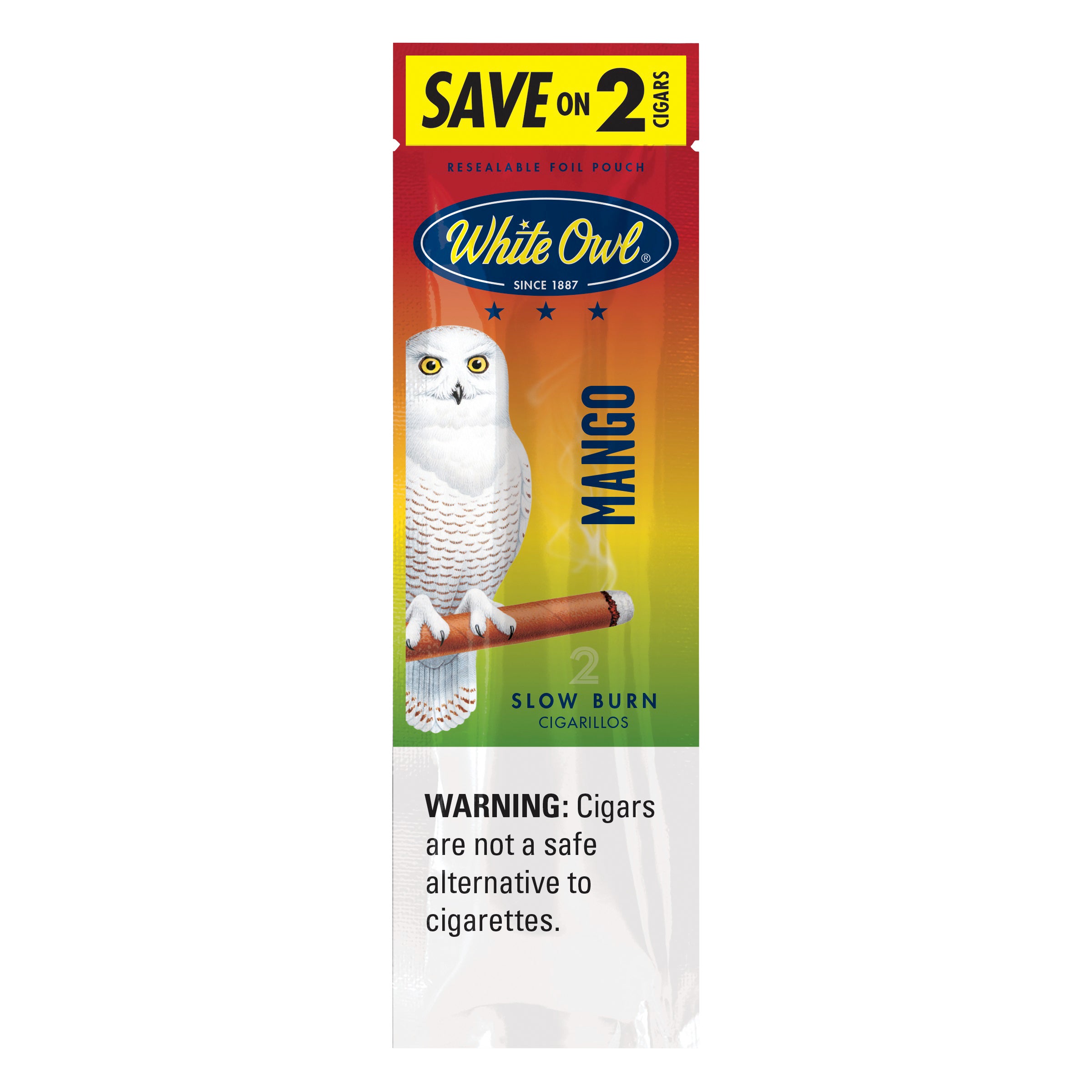 WHITE OWL MANGO CIGARILLOS 30/2CT SAVE ON 2