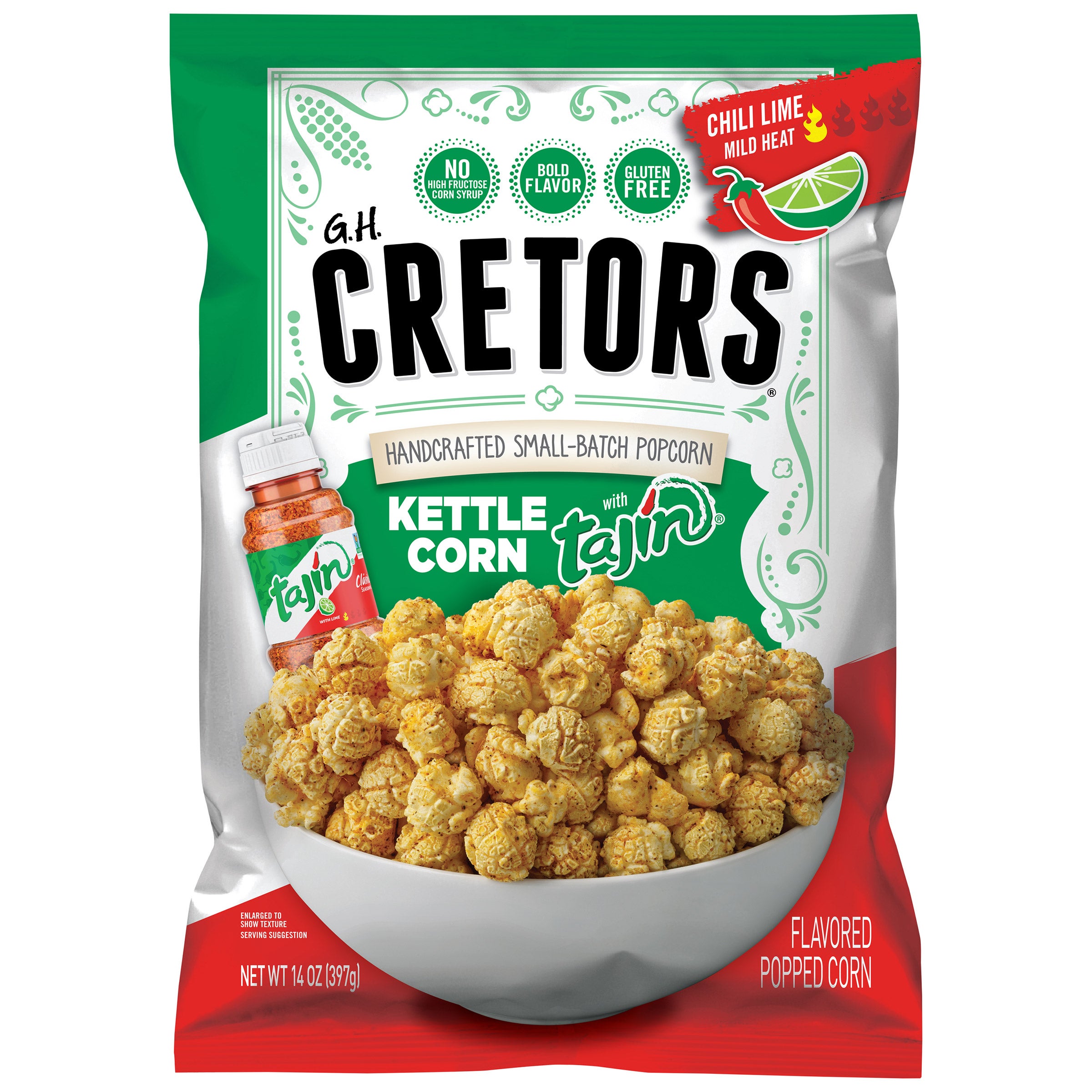 CRETORS TAJIN KETTLE CORN 14 OZ