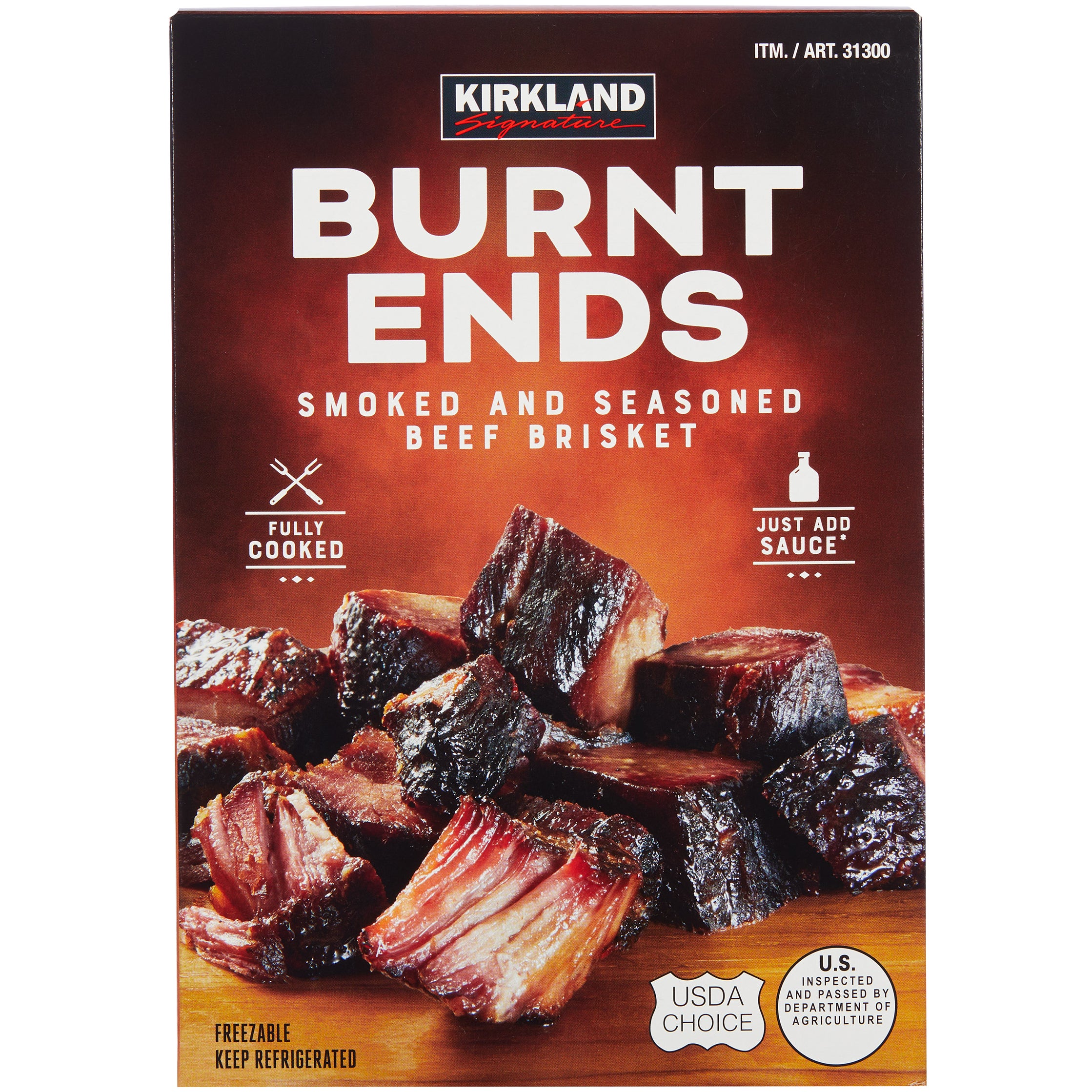 KIRKLAND SIGNATURE BURNT ENDS PER POUND