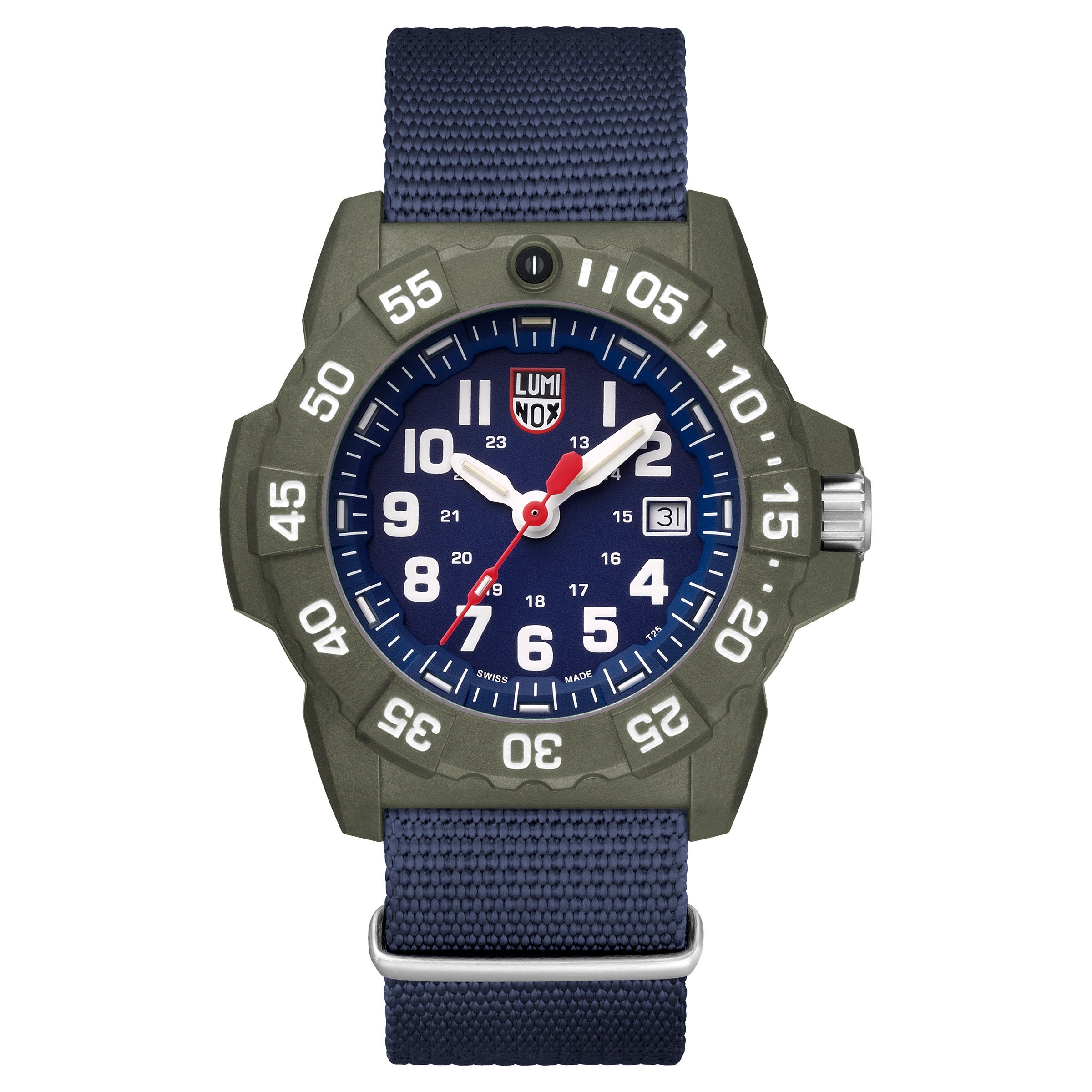 LUMINOX NAVY SEAL BLUE DIAL 45MM CASE MENS QUARTZ WATCH