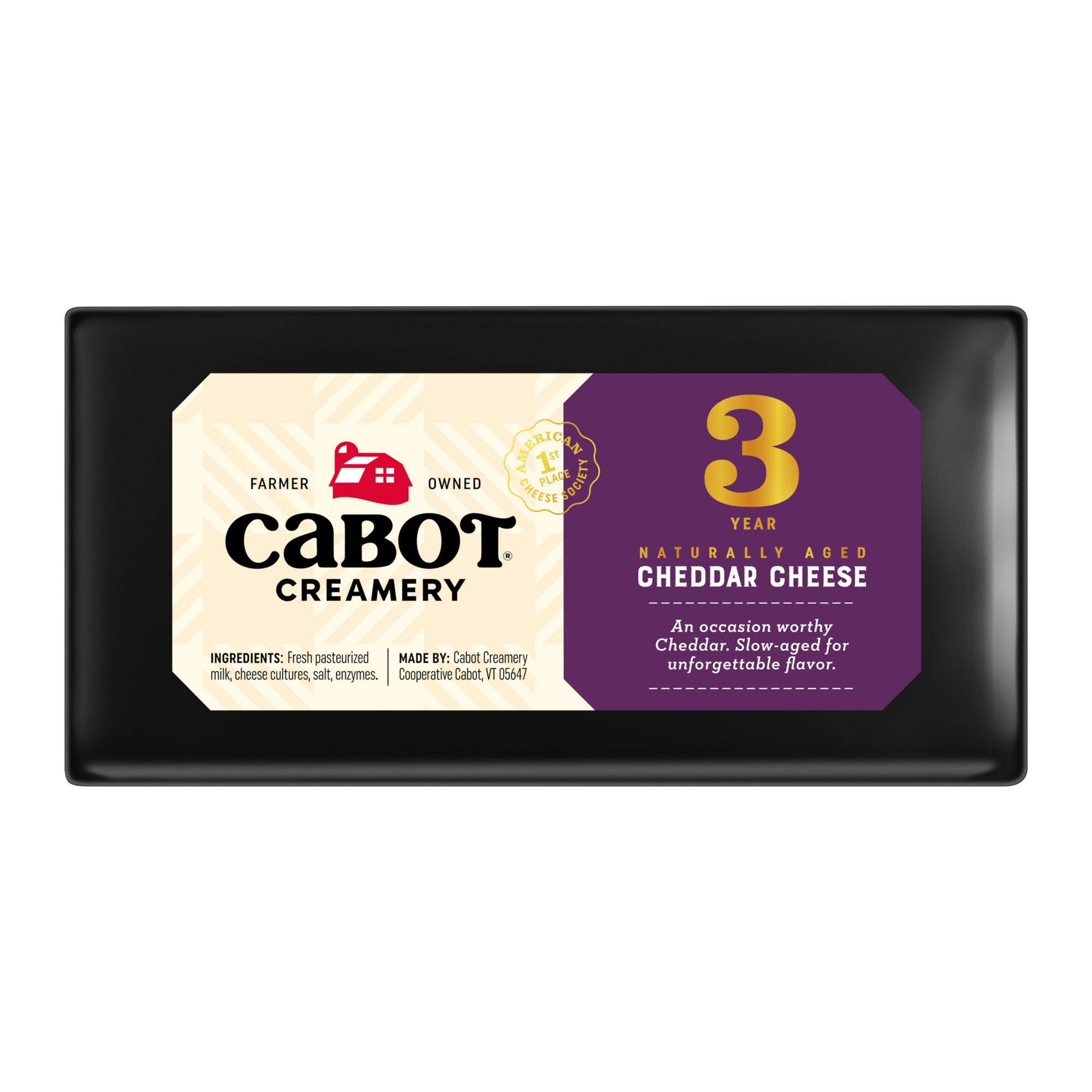 CABOT 3 YEAR AGED WHITE CHEDDAR PRICE PER POUND - Image 1