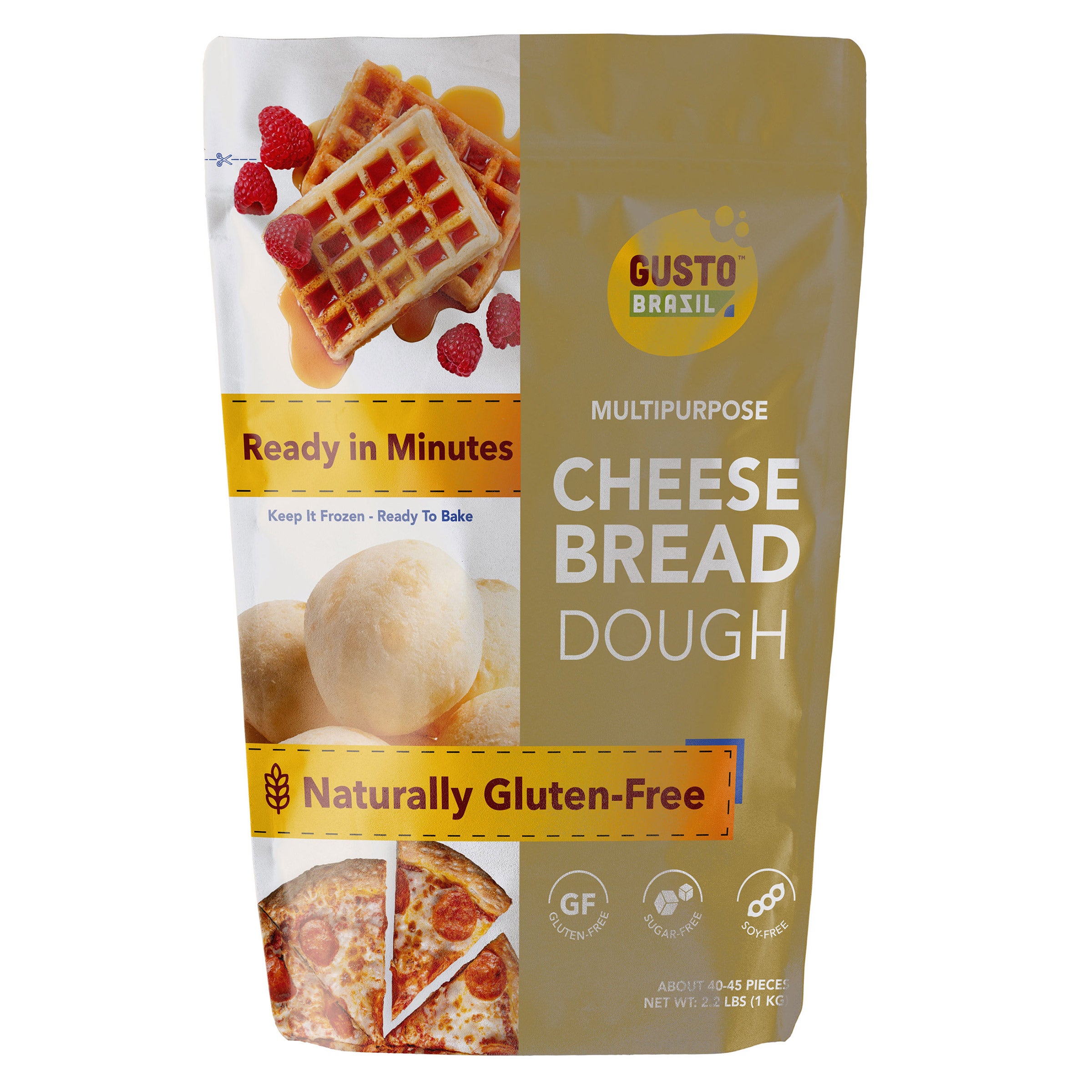 GUSTO CHEESE BREAD DOUGH 2.2 LBS