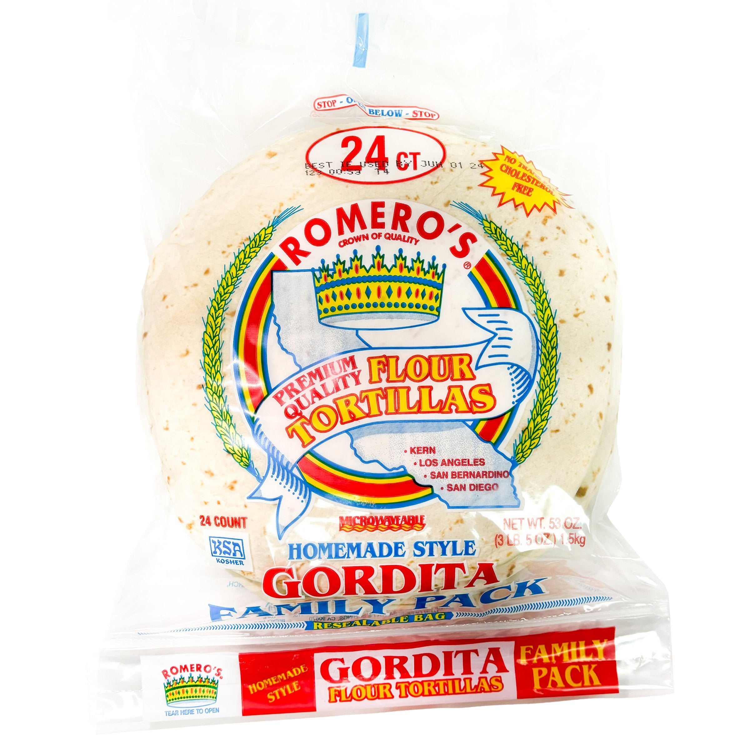 ROMERO'S GORDITA FAMILY PACK 24 CT