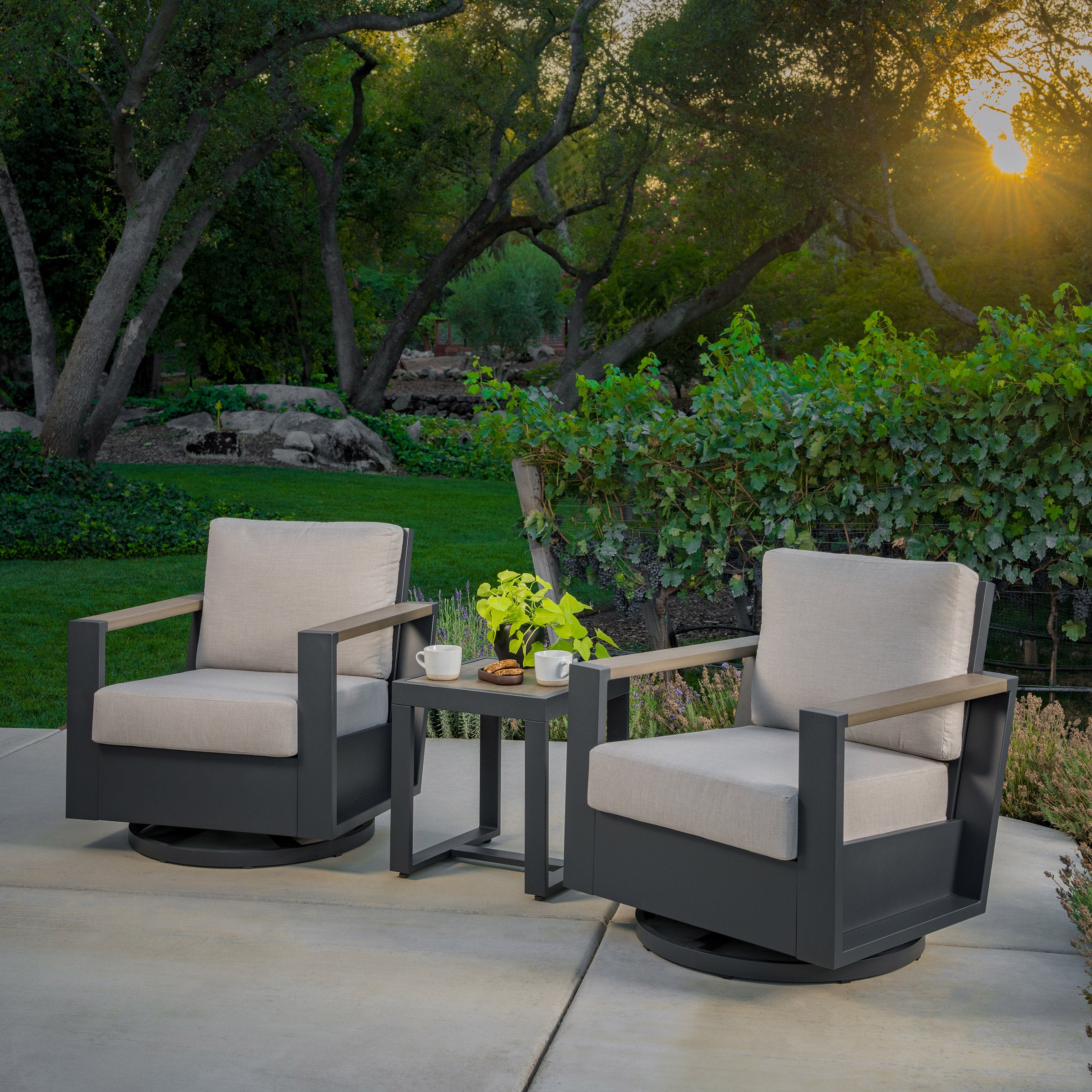 SUNVILLA ARCHER 3PC SEATING SET