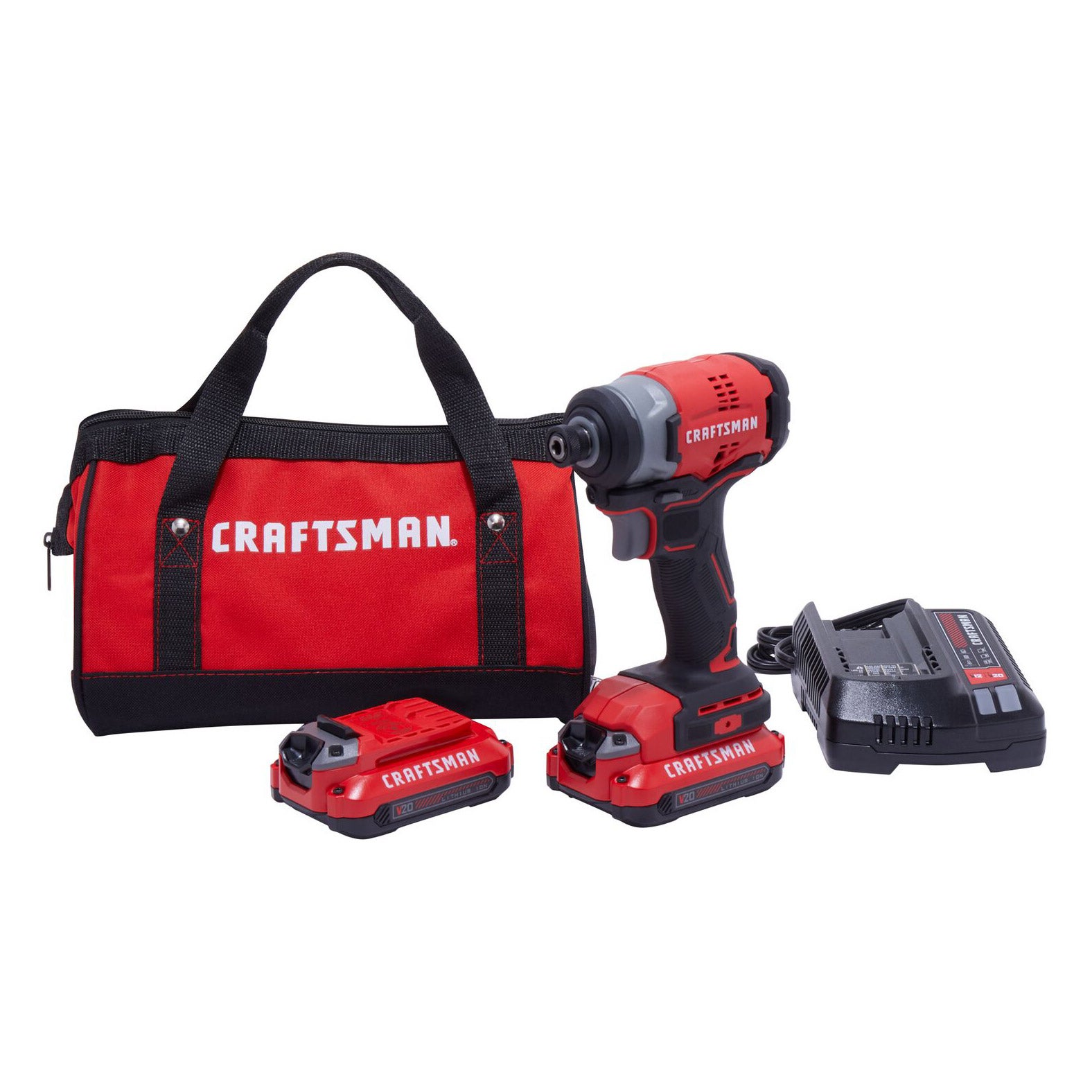 CRAFTSMAN 20V MAX BRUSHLESS IMPACT DRIVER - Image 1