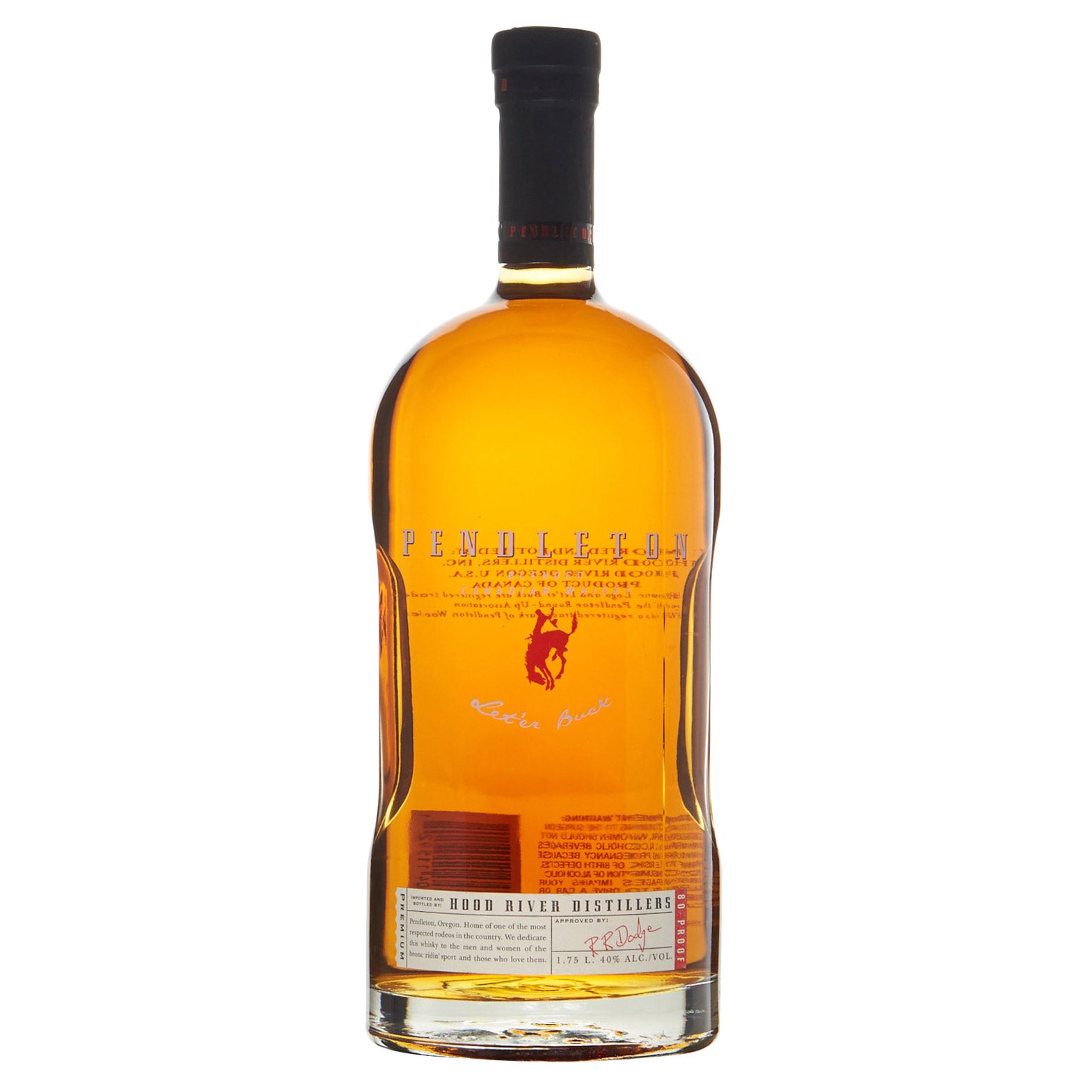 PENDLETON WHISKY CANADA 1.75L - Image 1