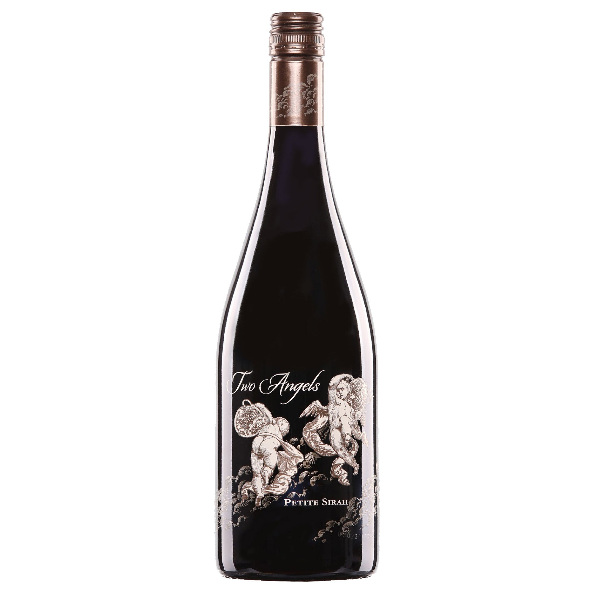 TWO ANGELS PETITE SIRAH LAKE COUNTY 750ML