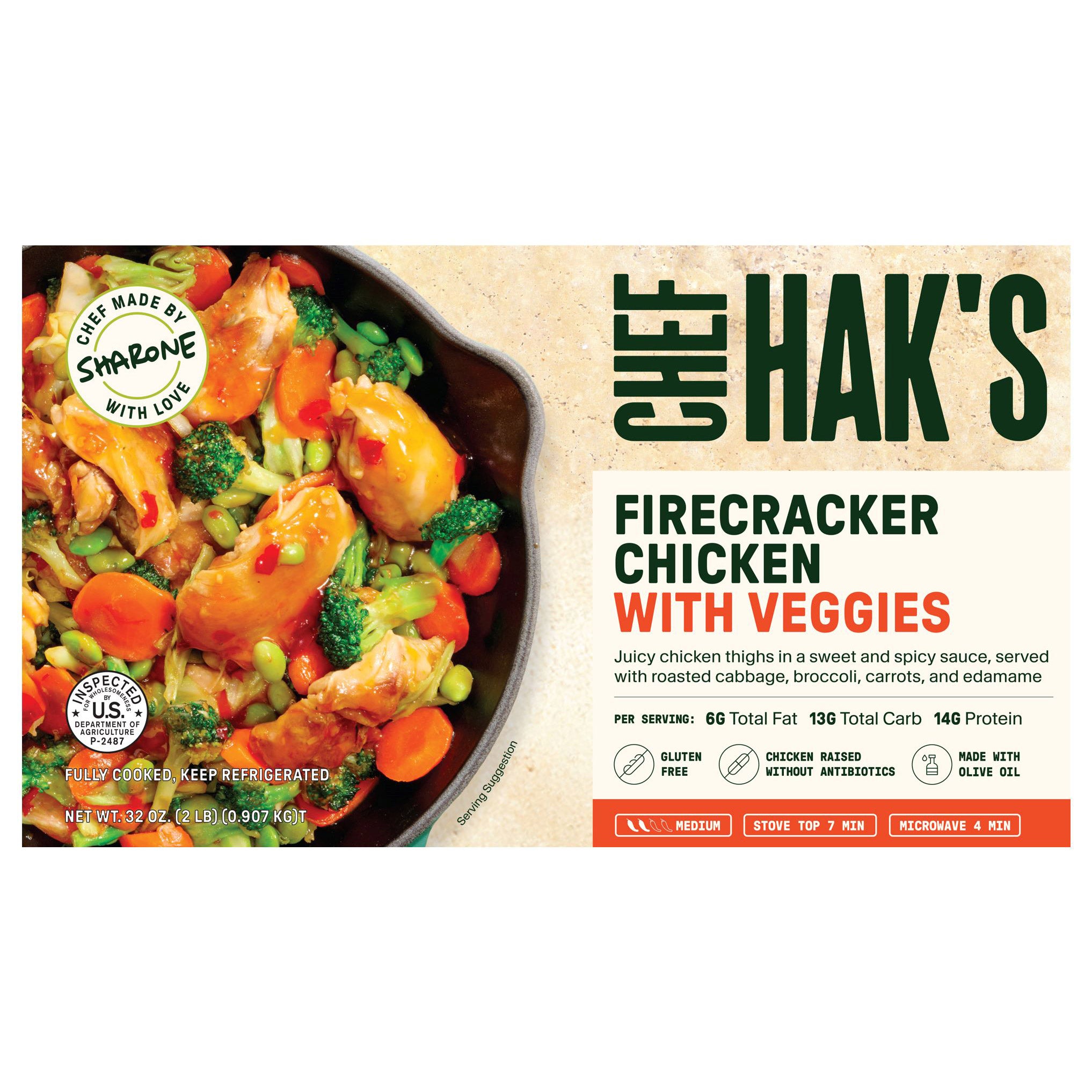 CHEF HAK'S FIRECRACKER CHICKEN 32 OZ