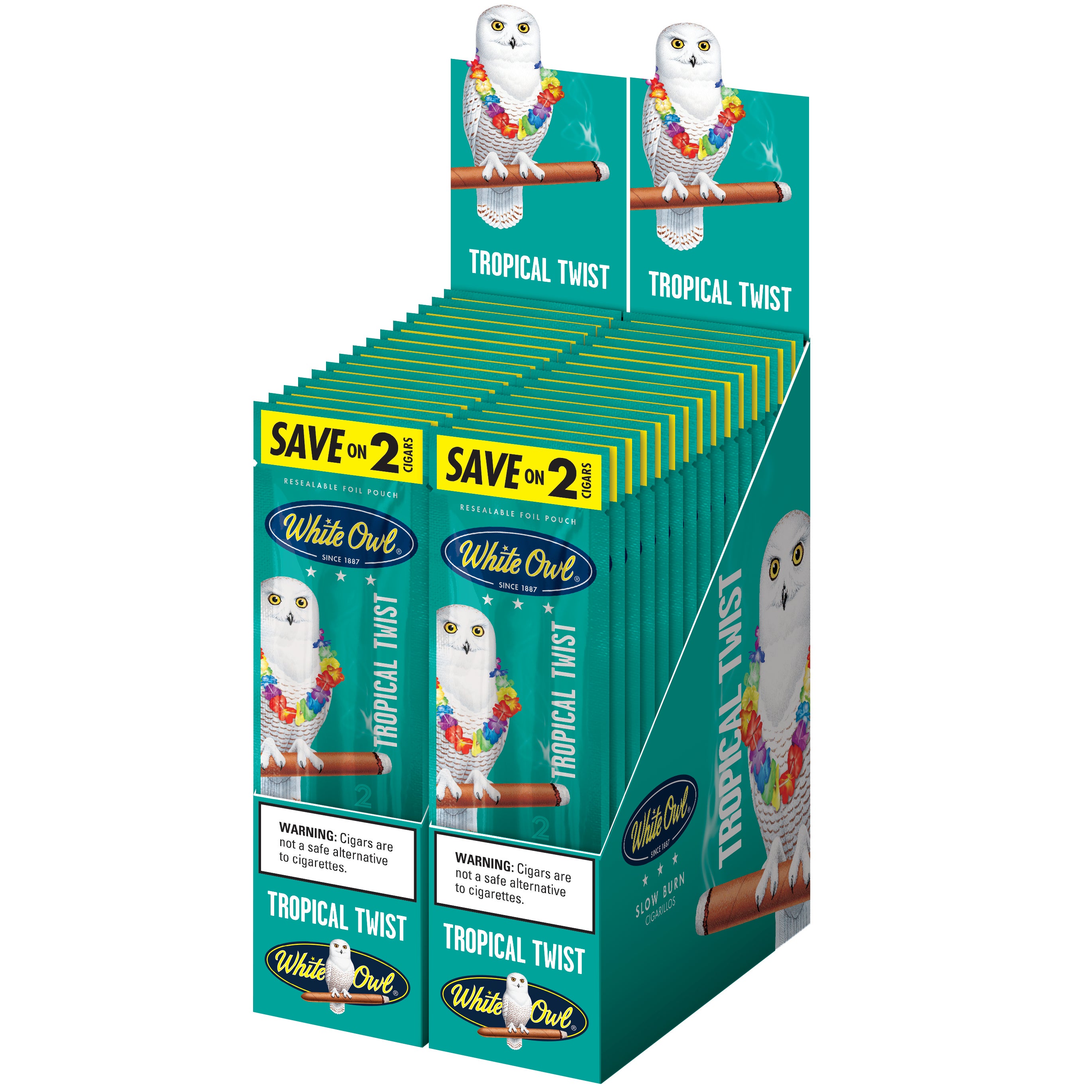 WHITE OWL TROPICAL TWIST CGRLOS 30/2CT SAVE ON 2
