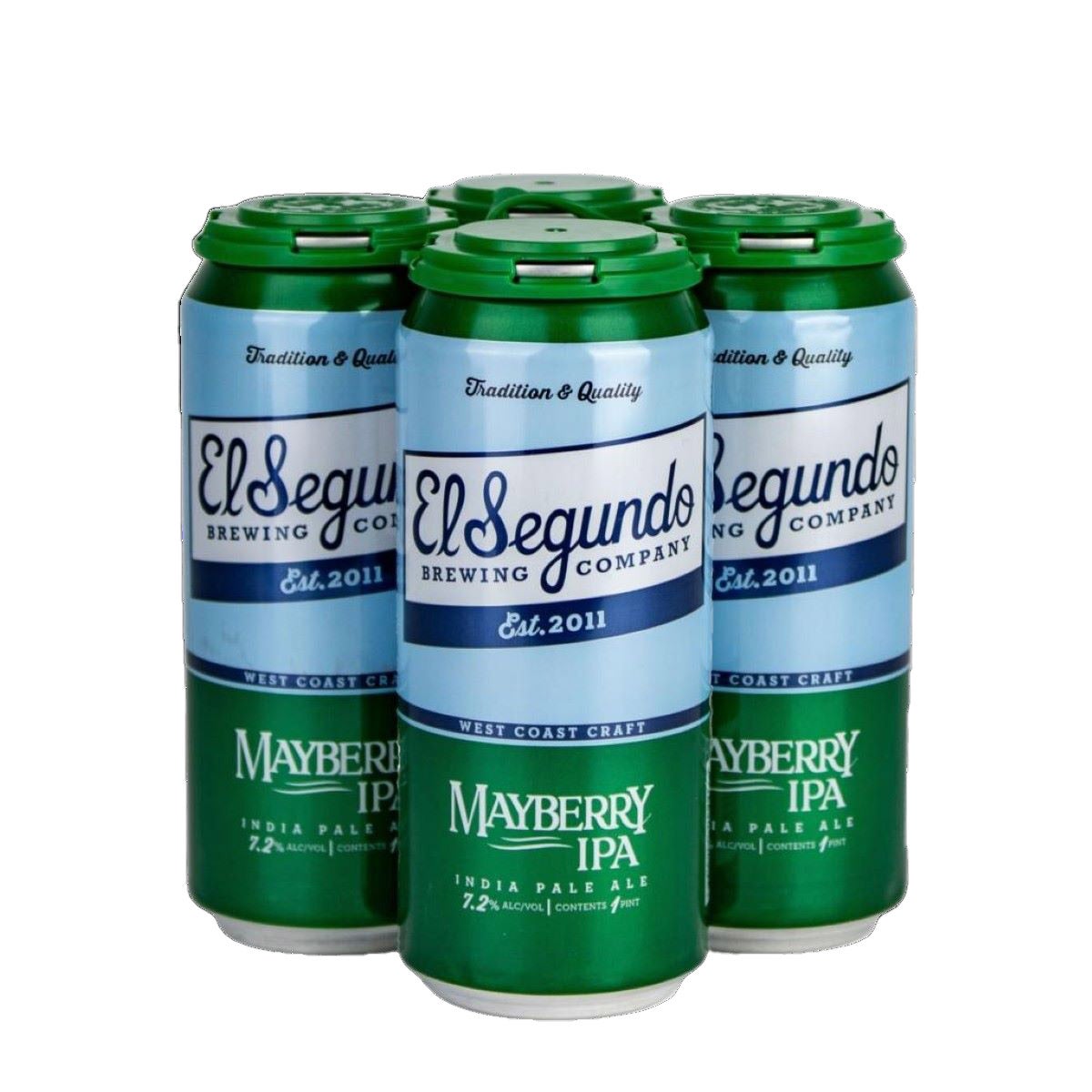 EL SEGUNDO BREWING CO MAYBERRY IPA 4/16 OZ CANS