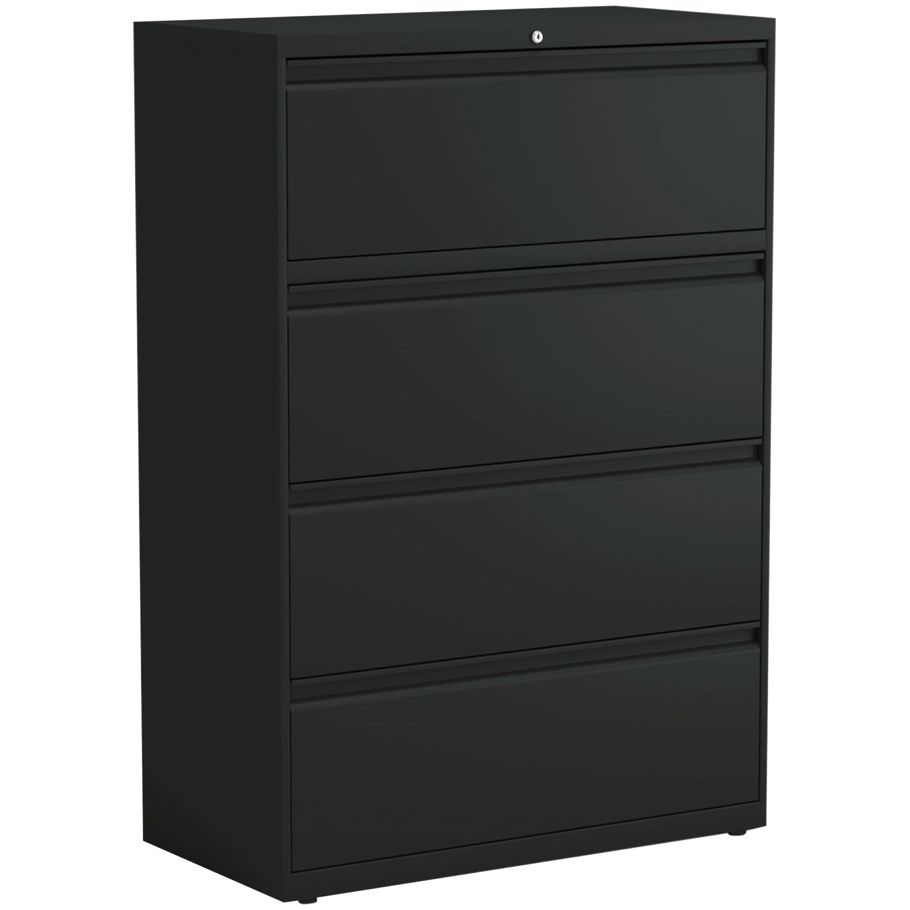 ALERA 36¨ LATERAL FILE 4DRWR ALEHLF3654BL BLACK - Image 1