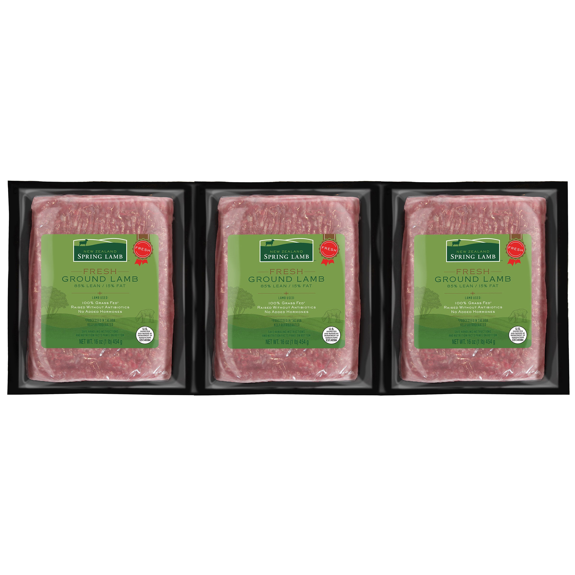 SPRING LAMB HALAL GROUND LAMB 48 OZ (3 LBS)
