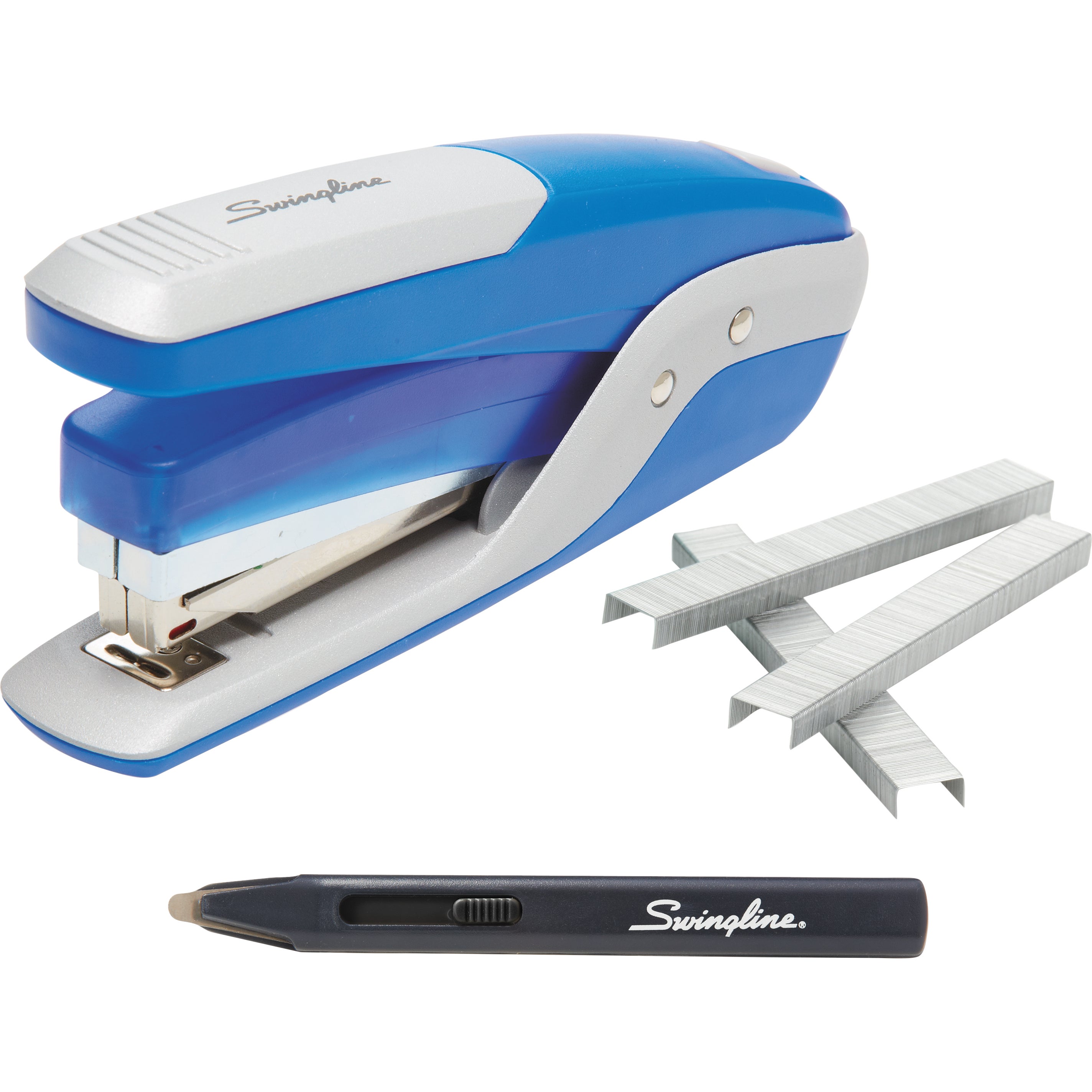 SWINGLINE STAPLER VALUE PACK 28 SHEET SWI64584 BLUE/SILVER