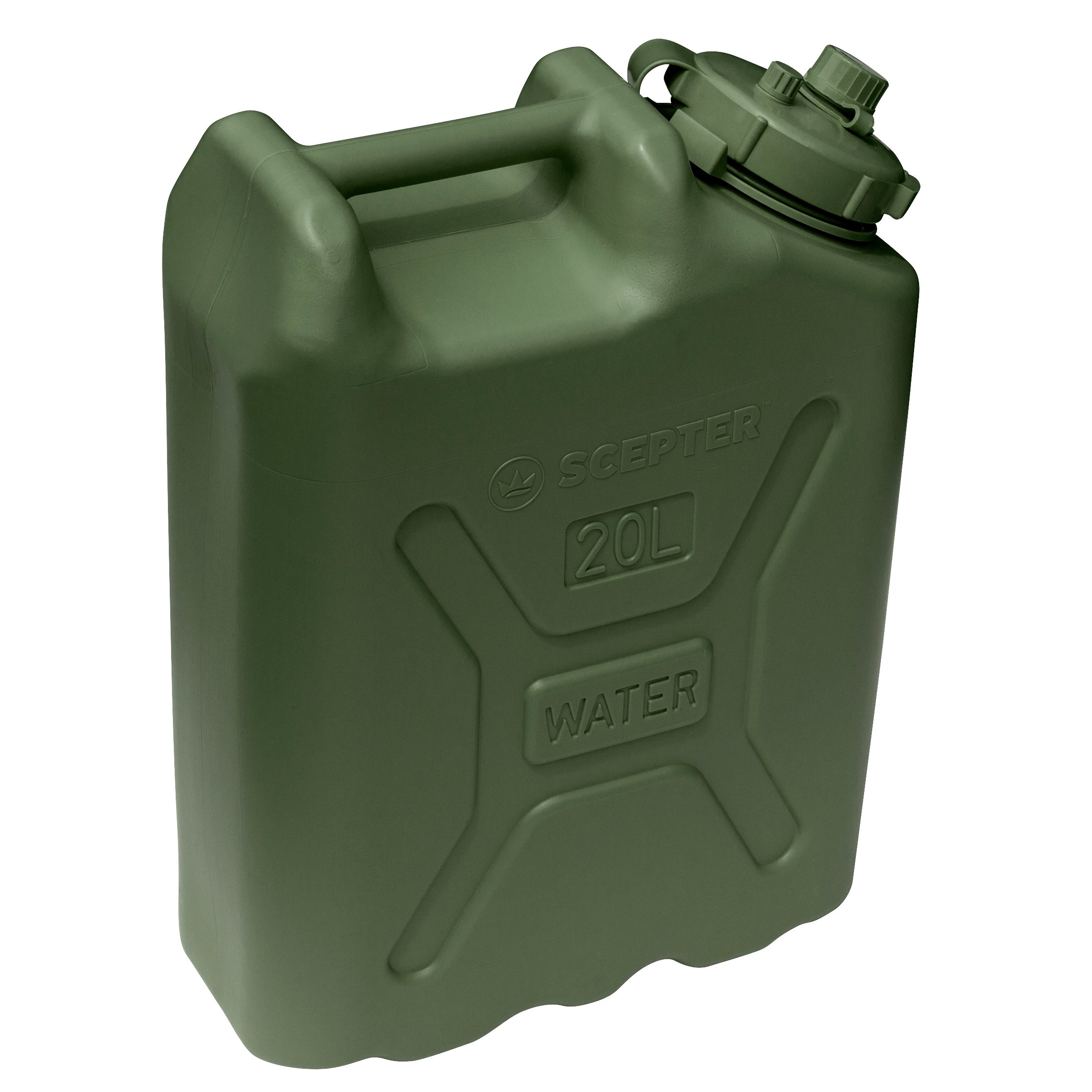 SCEPTER MILITARY WATER CAN GREEN 5.3G - Image 1